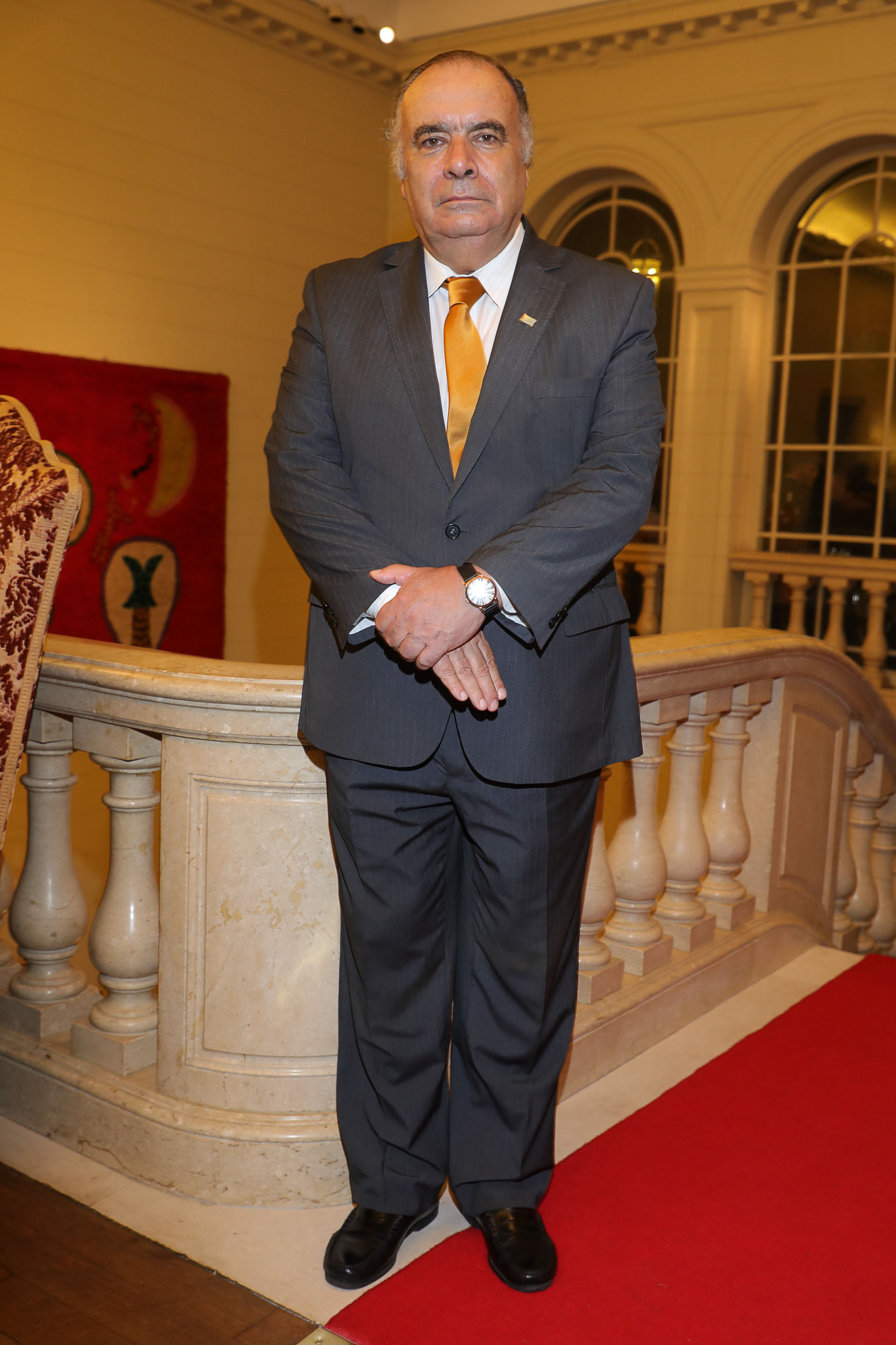El embajador de Uruguay en la Argentina, Héctor Lescano