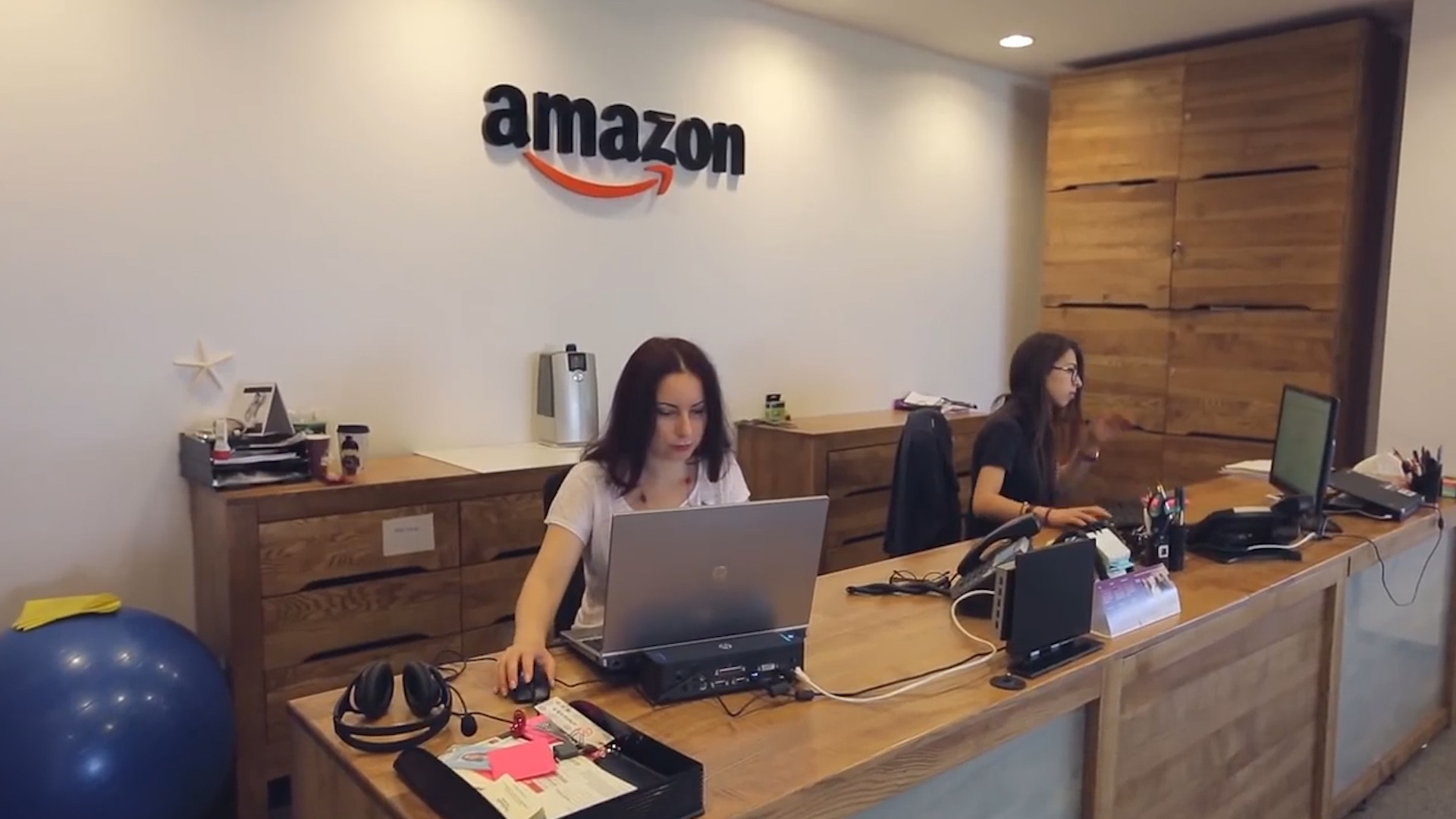 Oficinas de Amazon en Bucarest (Foto: Archivo)