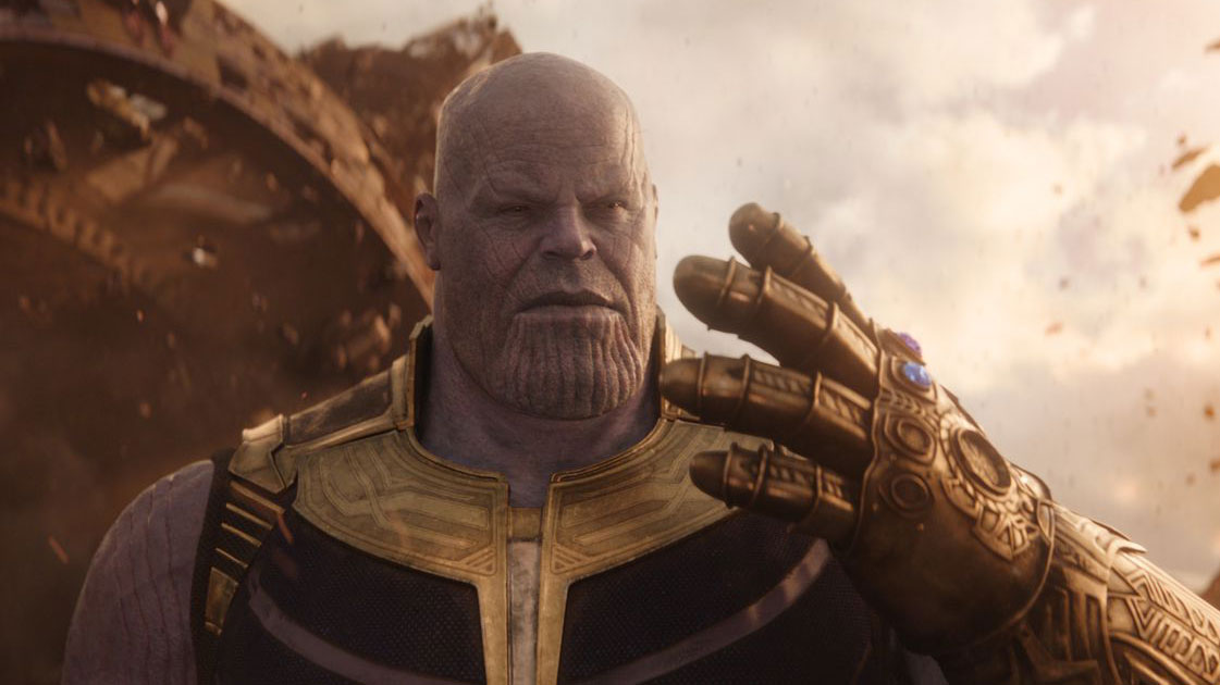 Thanos, el súper villano de Marvel.