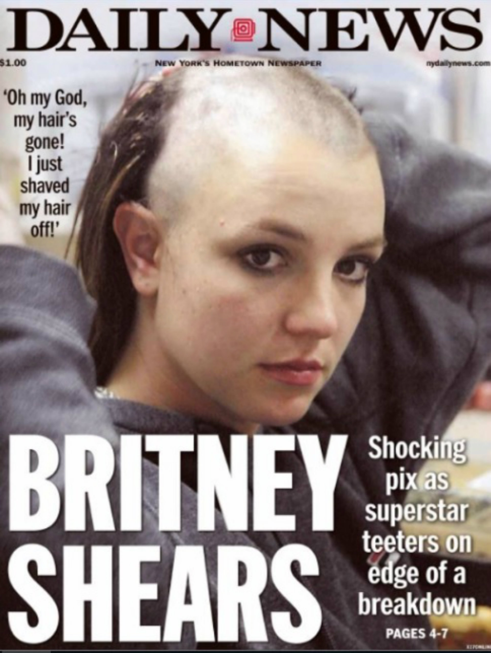 La prensa en EEUU siguió con atención las horas más bajas de Britney