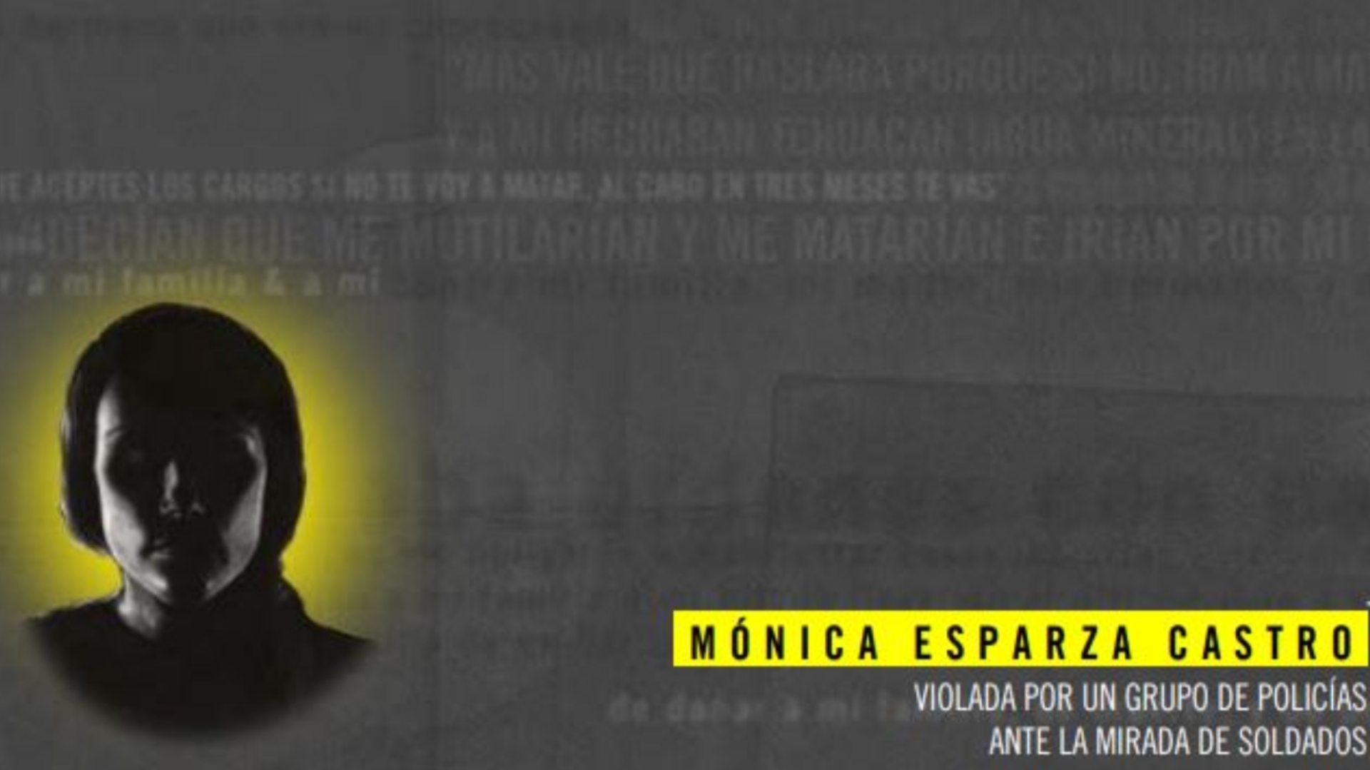 Mónica sigue en prisión a consecuencia del testimonio que fue obligada a firmar (Foto: amnesty.org)