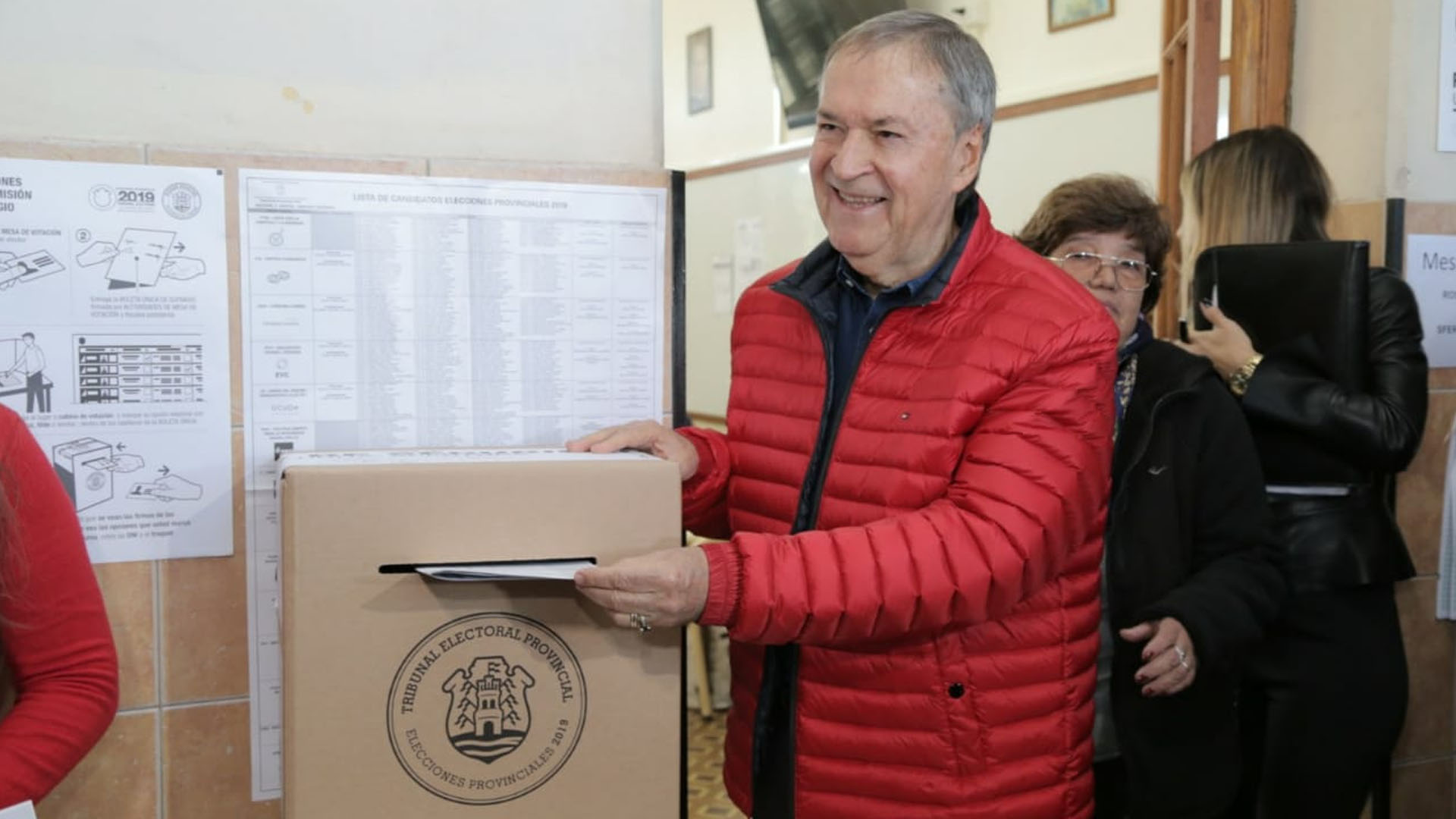 El gobernador de Córdoba va por su reelección en la provincia