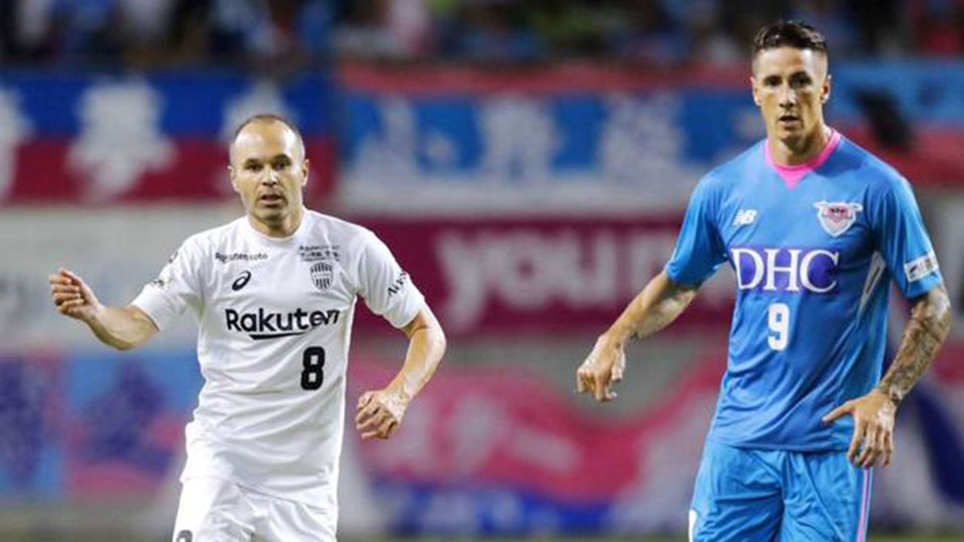 Andrés Iniesta y Fernando Torres juegan en la primera división de Japón