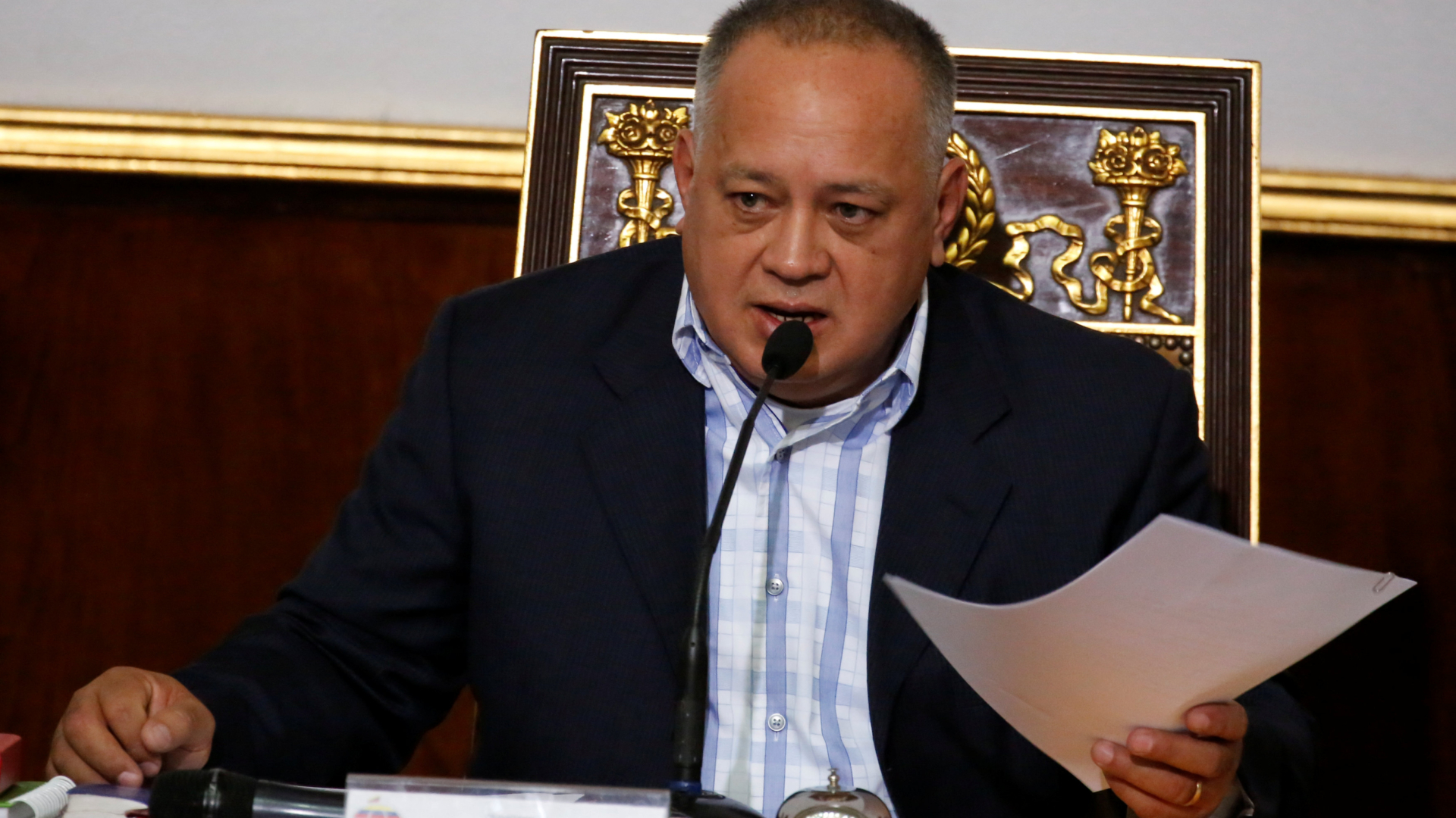 Diosdado Cabello preside la Asamblea Nacional Constituyente