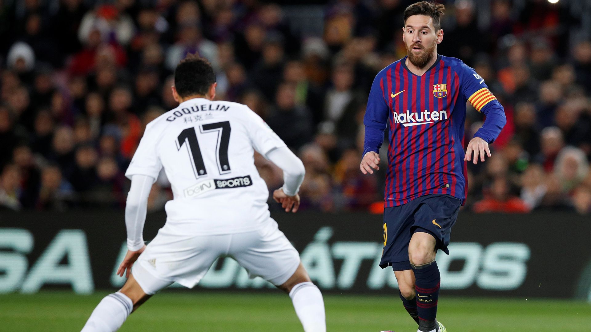 Lionel Messi, la principal arma en ataque de los dirigidos por Ernesto Valverde (REUTERS/Albert Gea)