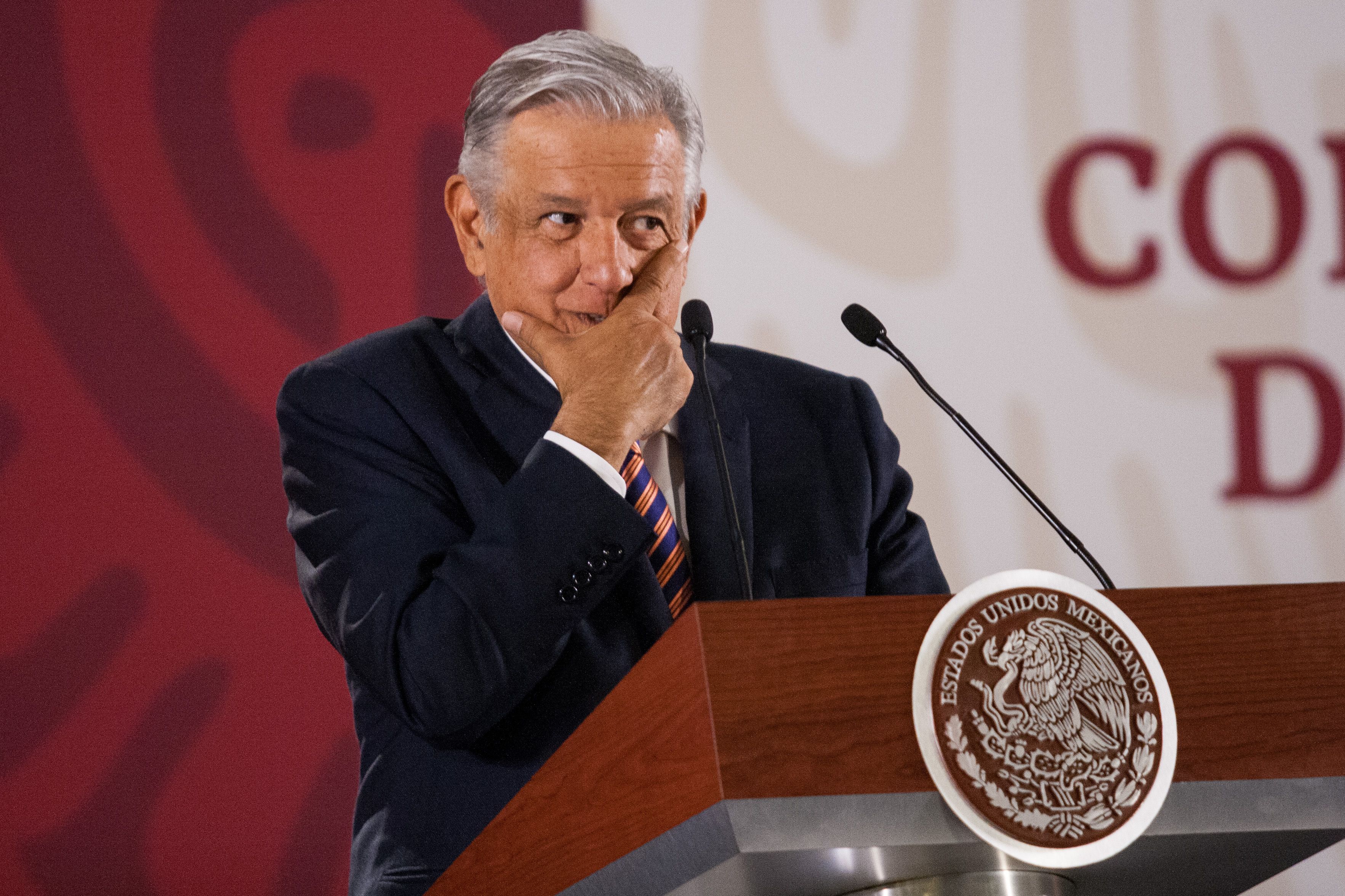 Andrés Manuel López Obrador acostumbra responder dudas de periodistas durante su conferencia matutina (Foto: GALO CAÑAS /CUARTOSCURO.COM)