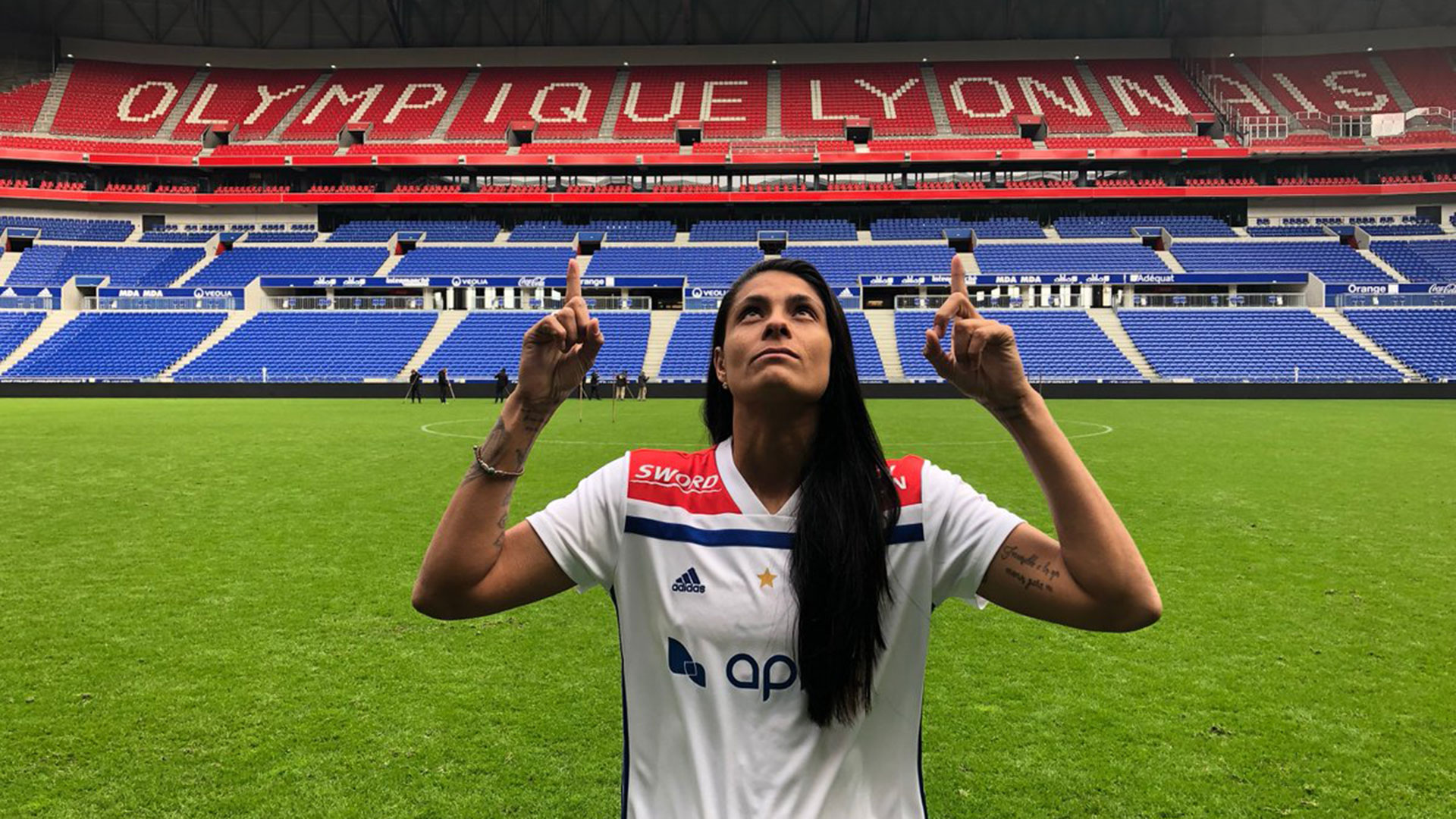 La argentina Soledad Jaimes juega en el Lyon
