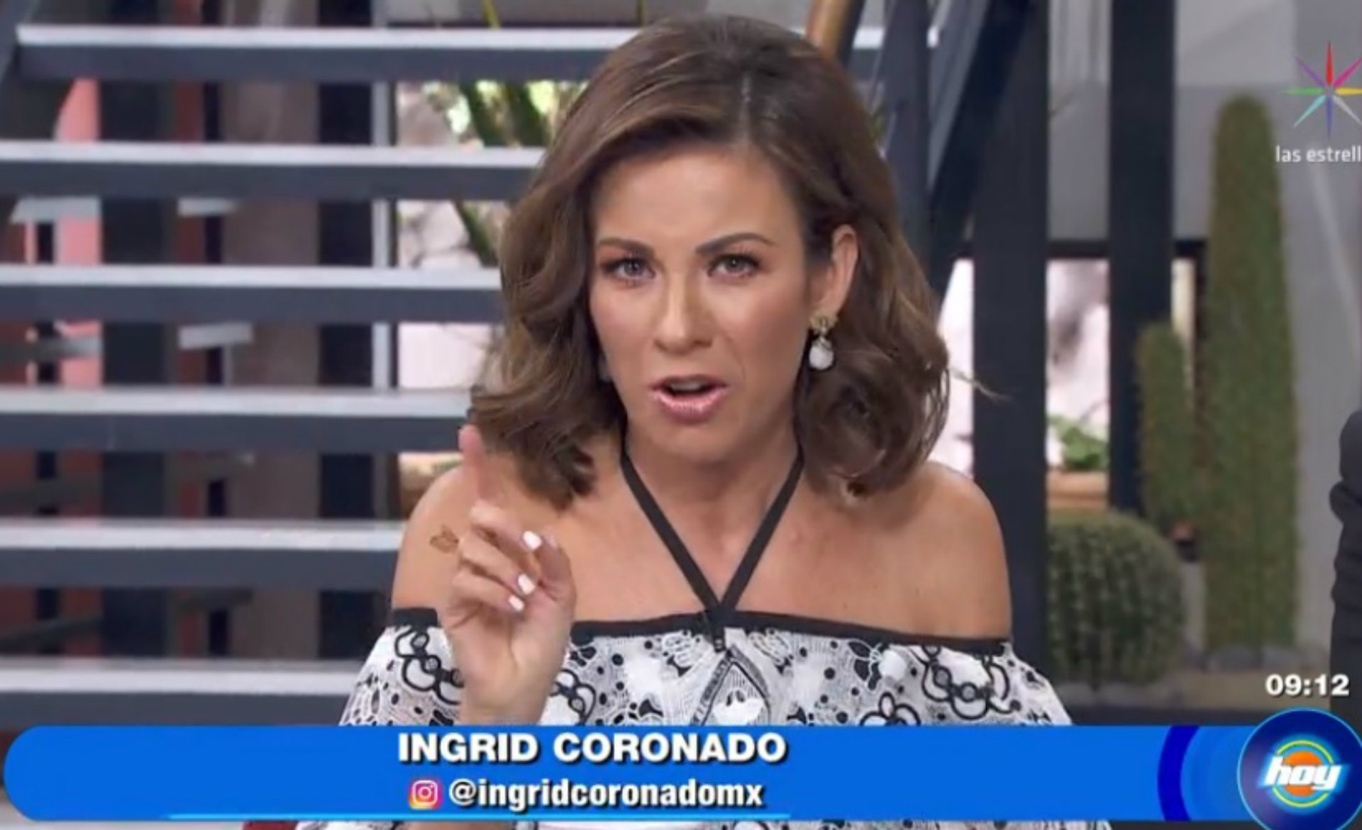 Coronado pensó que nunca estaría en el programa “Hoy” de Televisa