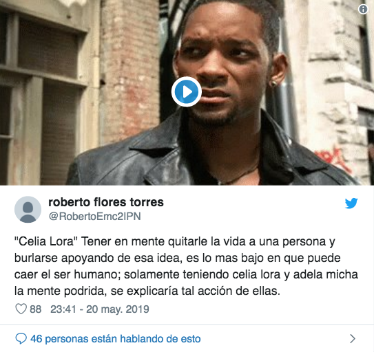 Muchos de los usuarios recordaron el episodio en el que la modelo atropelló y mató a una persona en la Ciudad de México (Foto: Twitter Roberto Flores)