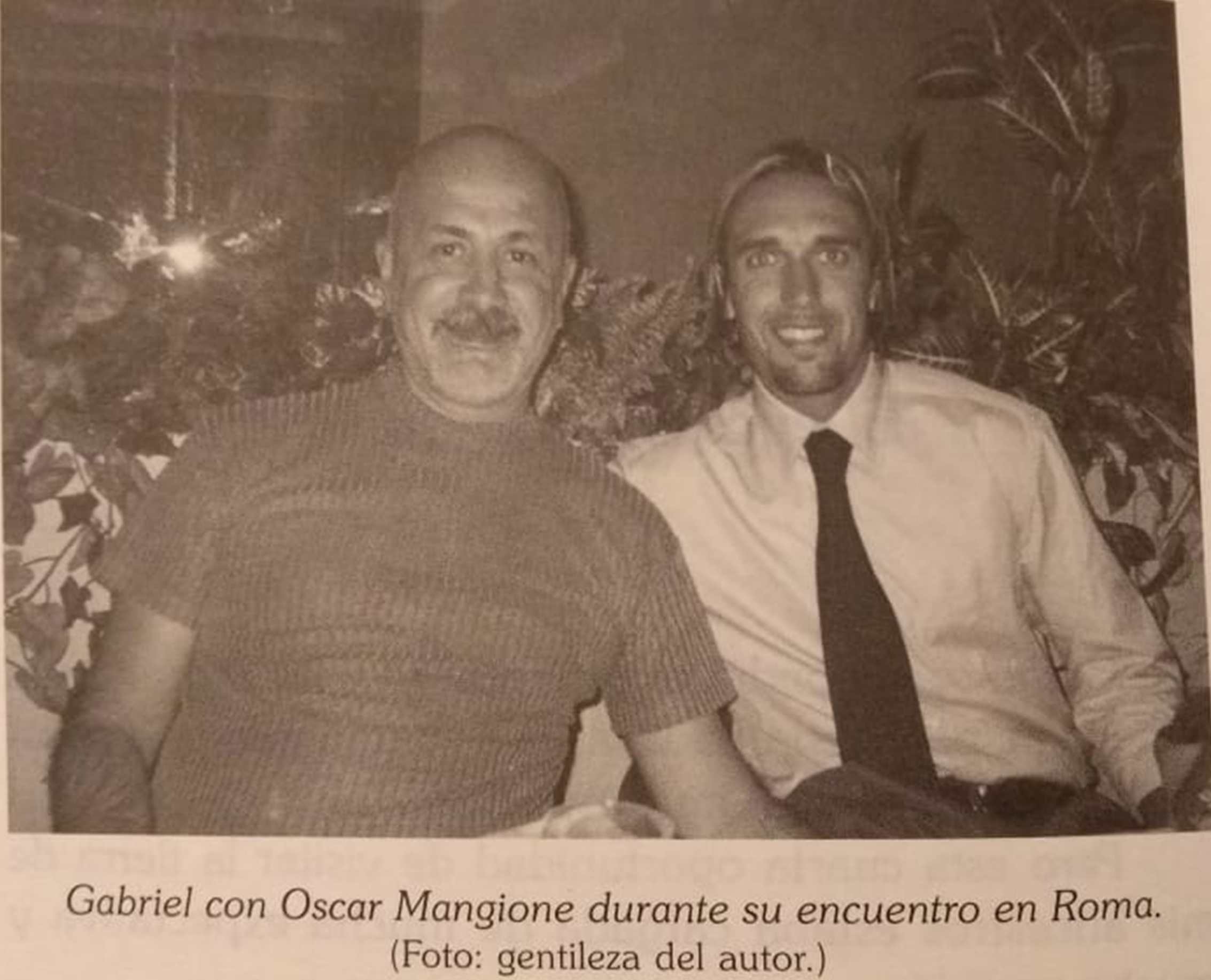 Mangione y Batistuta, quien confesó que su trabajo como psicólogo deportivo en Boca lo ayudaron para poder destacarse como futbolista