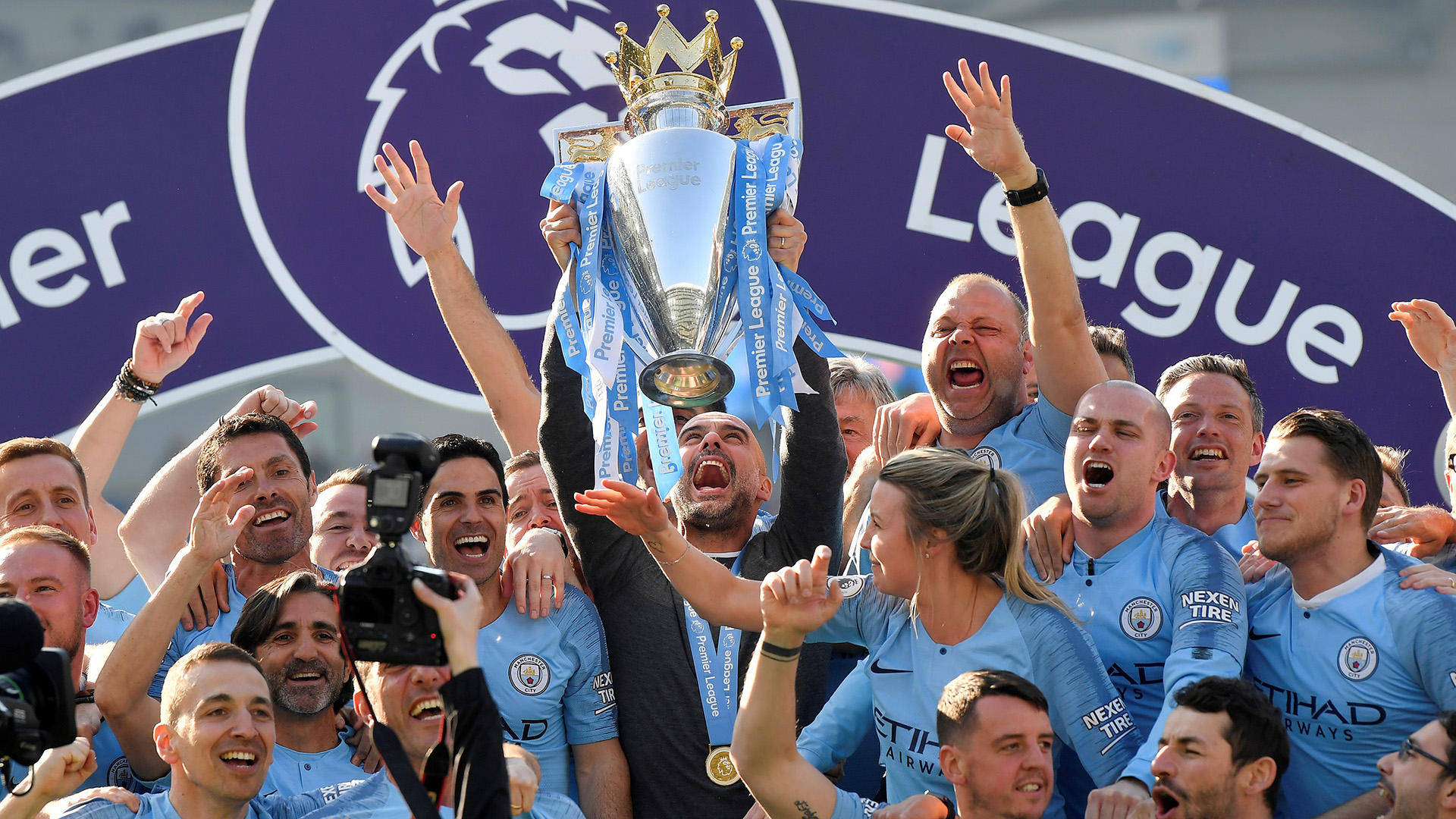 El Manchester City es bicampeón de la Premier League (REUTERS/Toby Melville)