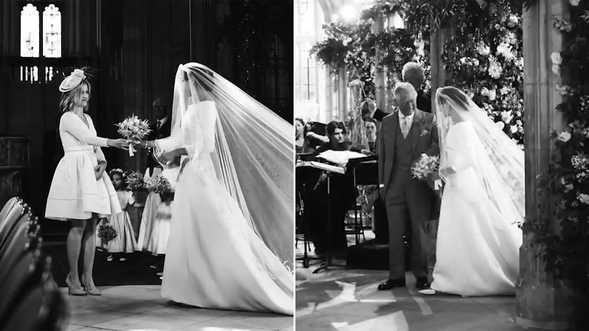 Las imágenes inéditas del casamiento de Meghan Markle y el príncipe Harry