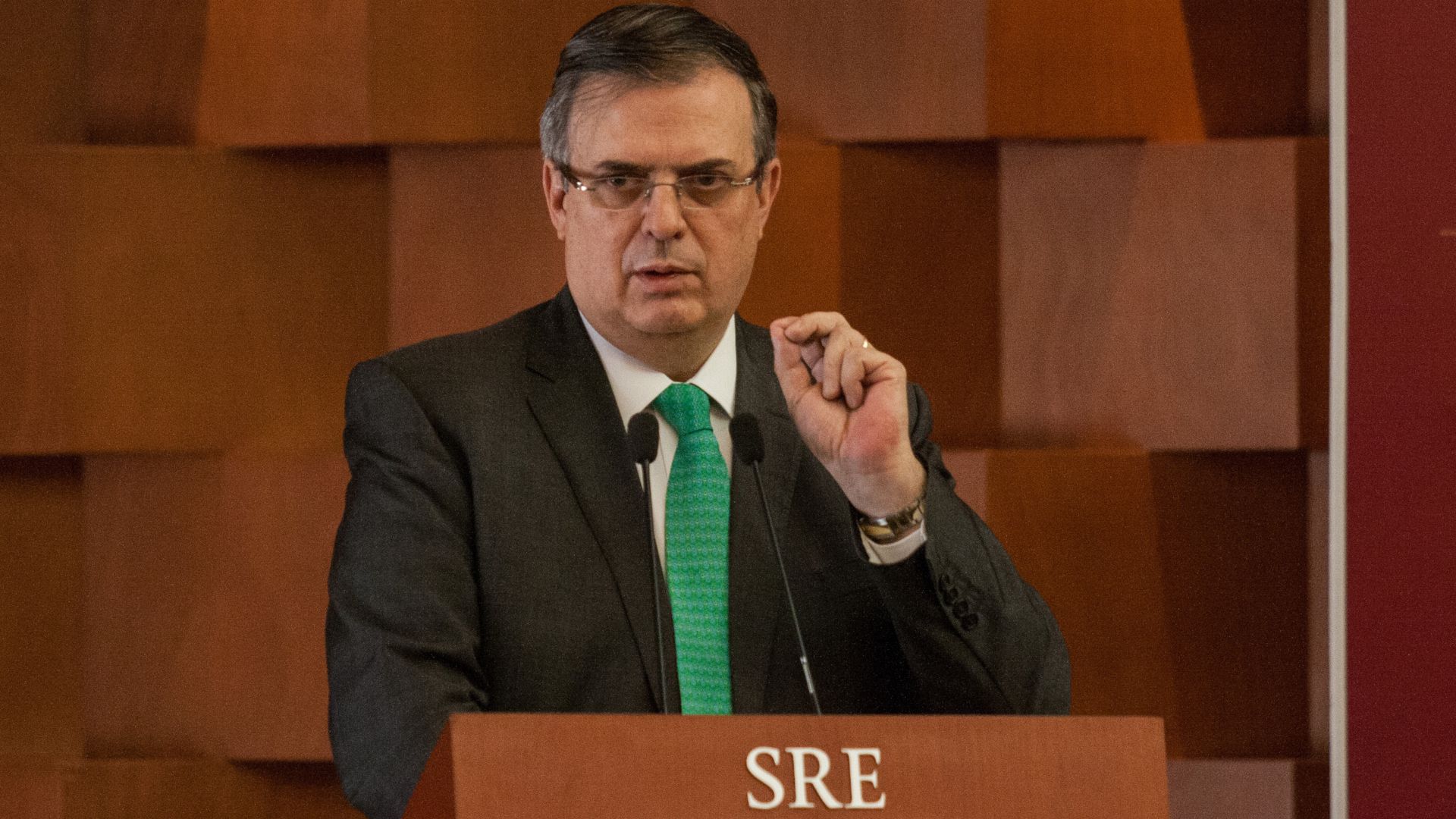 Marcelo Ebrard, secretario de Relaciones Exteriores (Foto: Cuartoscuro)
