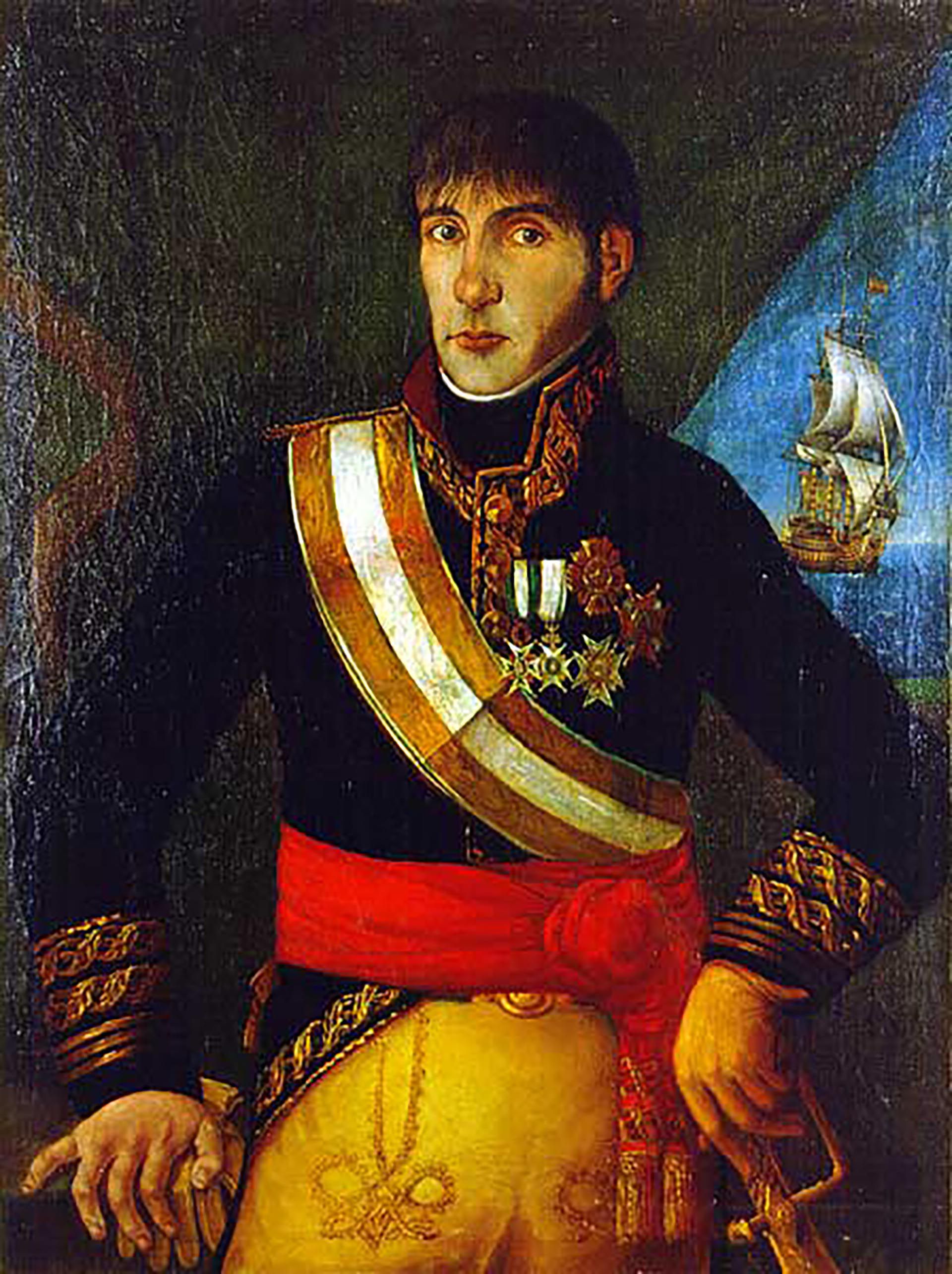El 20 de mayo de 1810, en su residencia en el Fuerte, Cisneros recibió a los jefes militares con extrema amabilidad