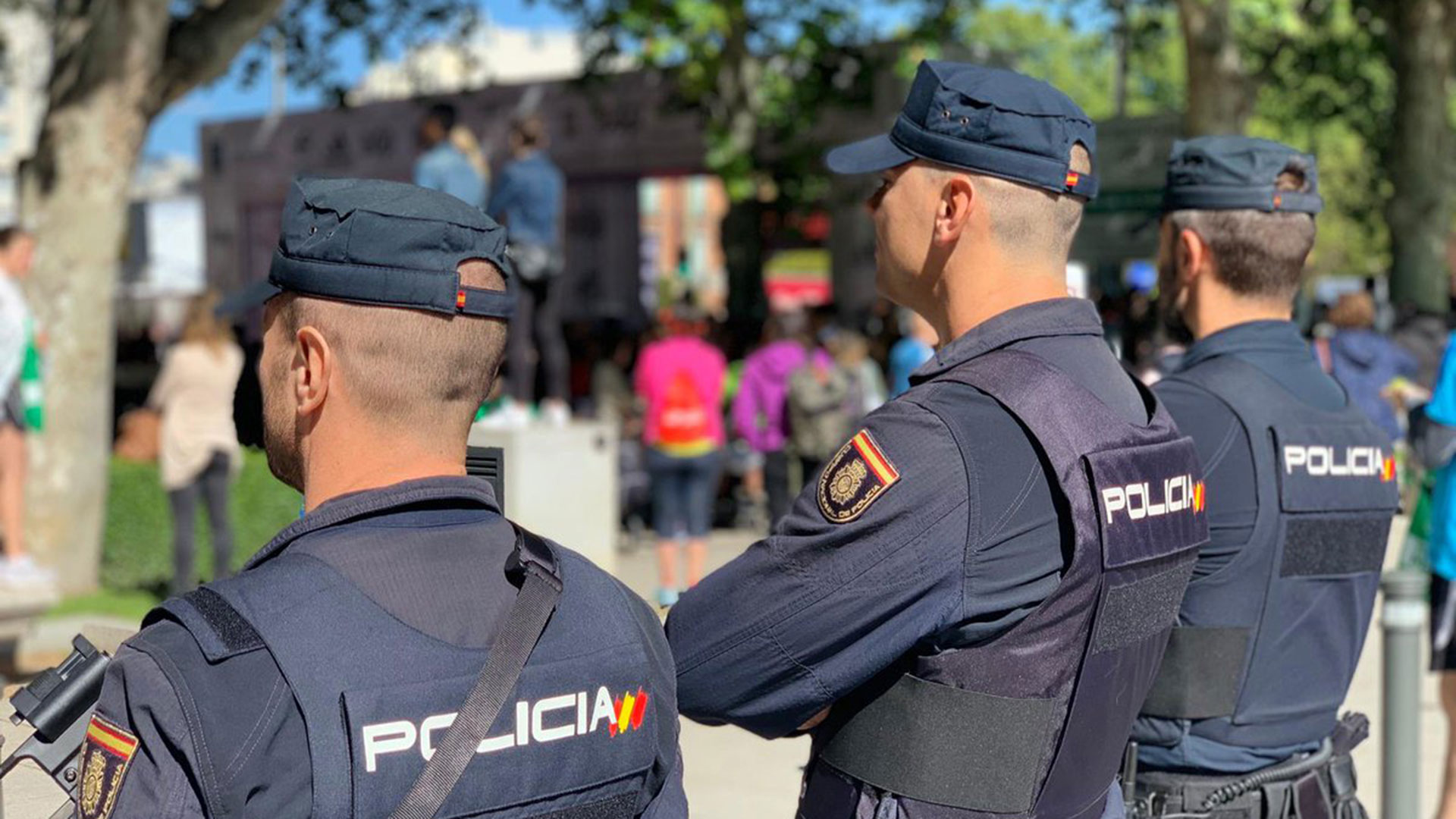 Agentes de la Policía Nacional de España