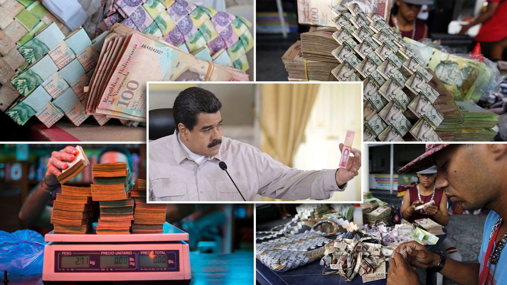 Nicolás Maduro, sin respuestas ante una escalada inflacionaria sin precedentes.