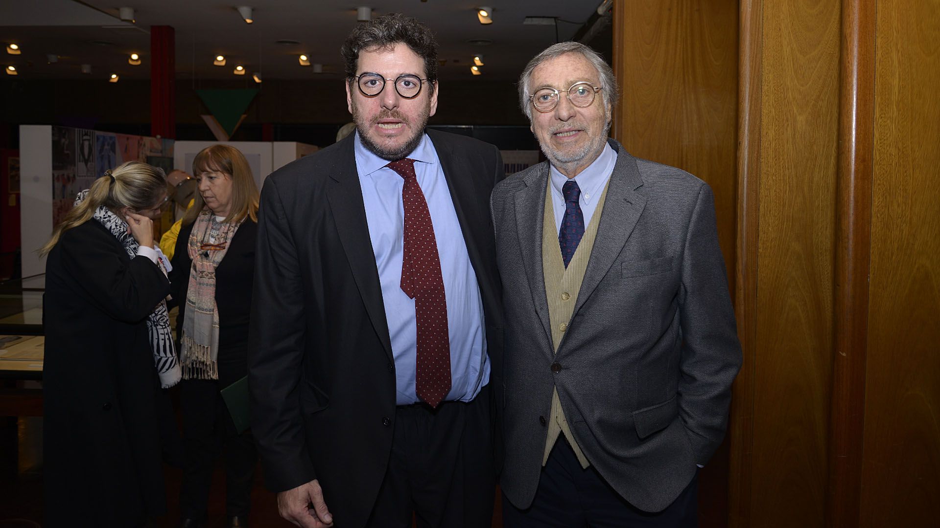 Pablo Avelluto y Luis Brandoni