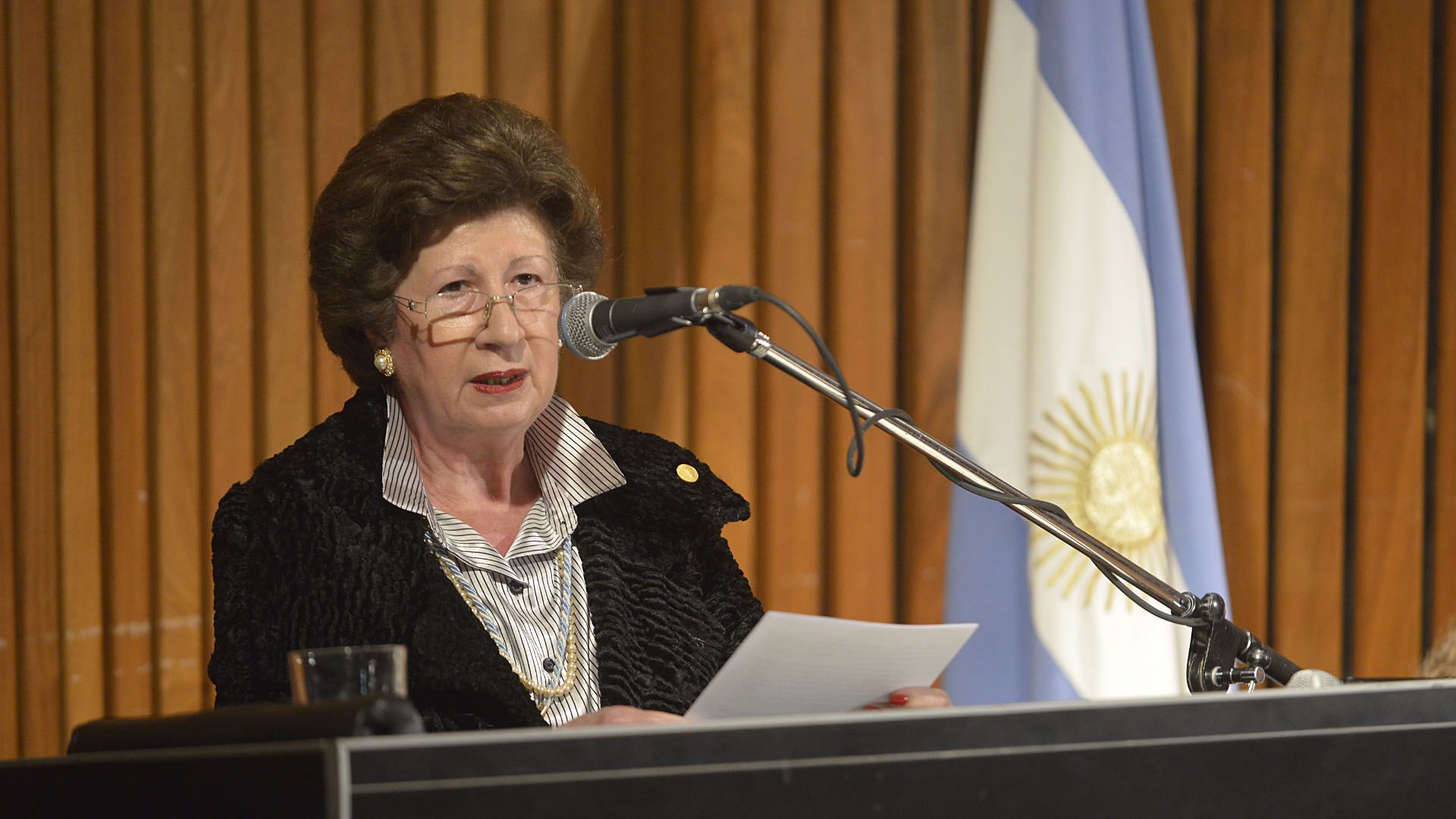 Alicia María Zorrilla, presidente de la Academia Argentina de Letras