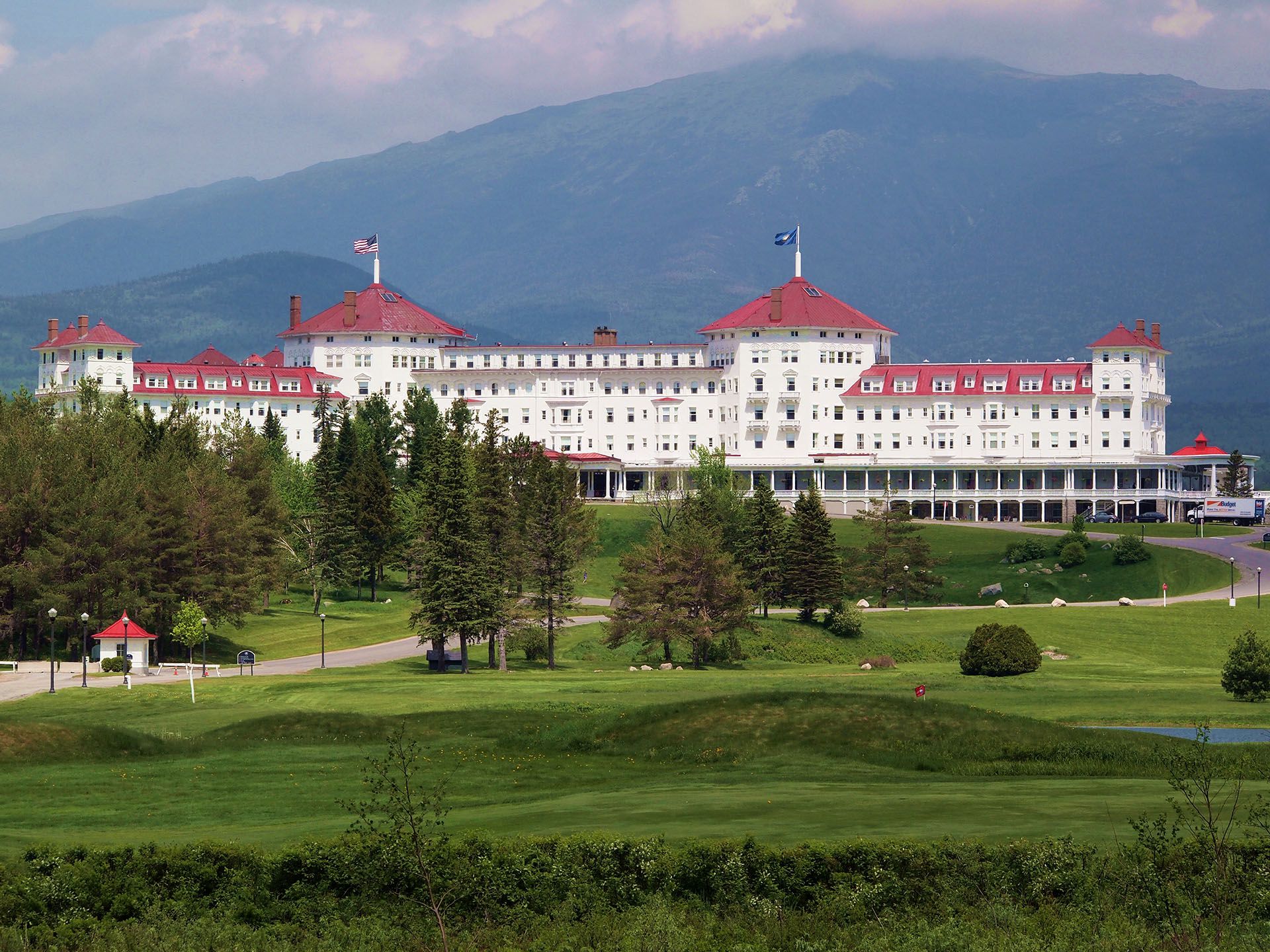 El Hotel Mount Washington, en Bretton Woods, New Hampshire