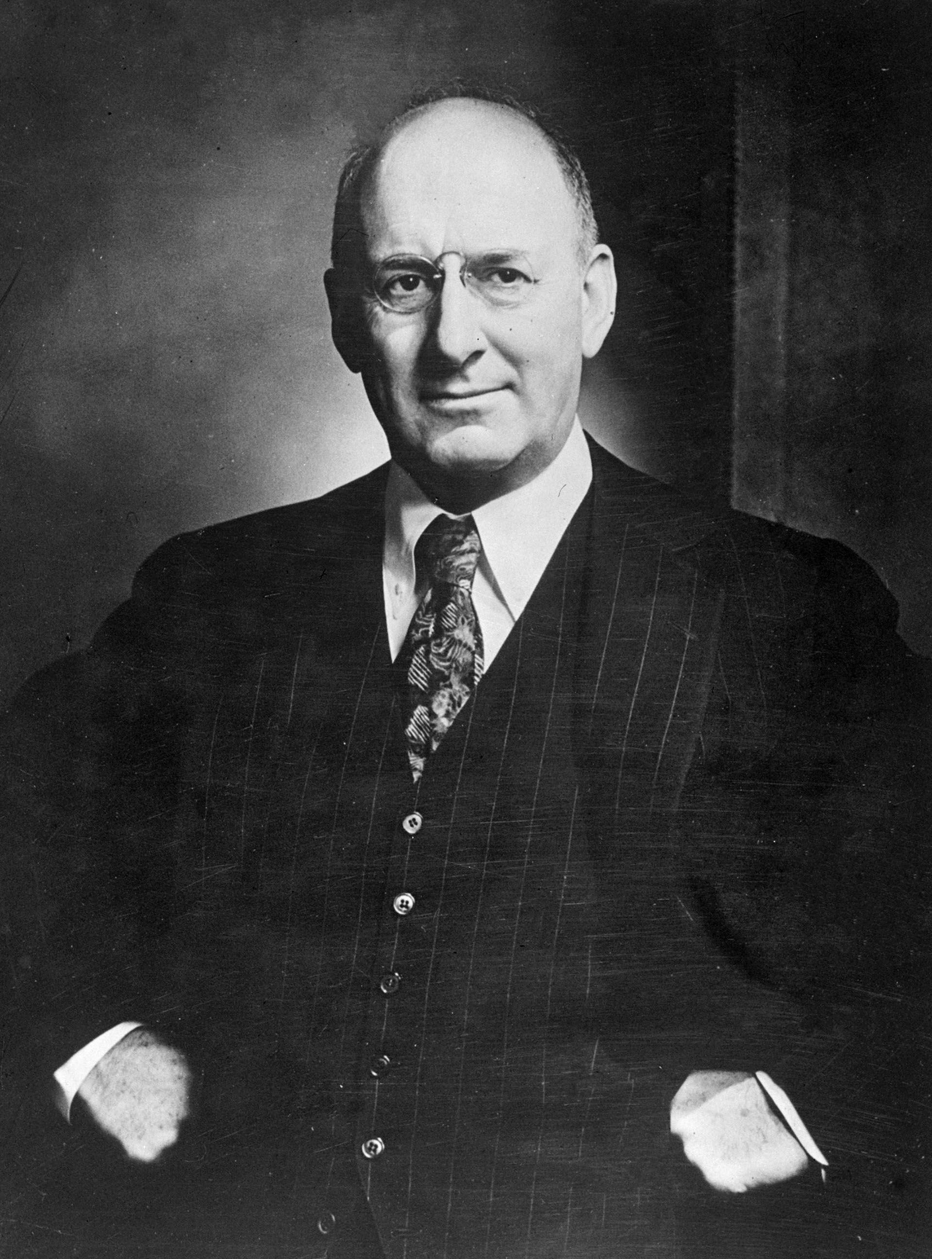 Henry Morgenthau Jr., secretario del Tesoro de Estados Unidos entre 1934 y 1945
