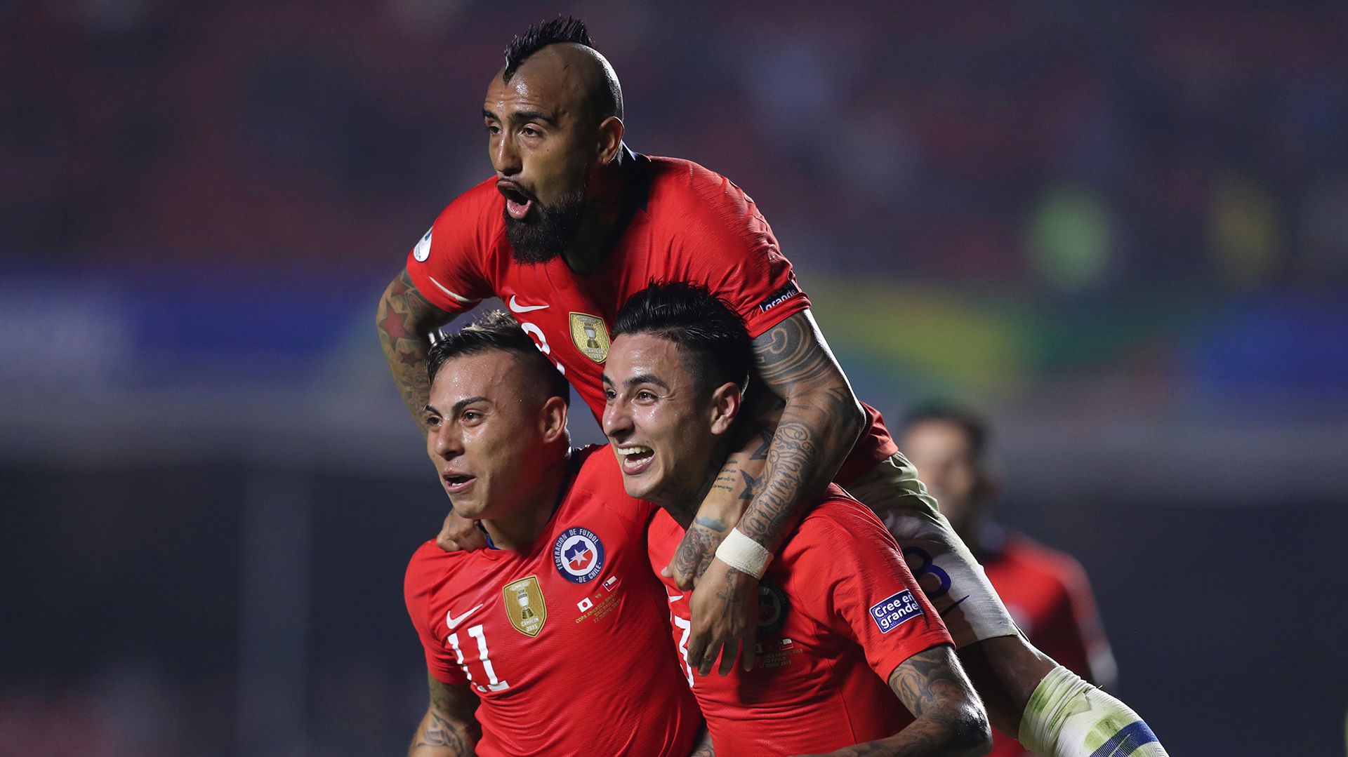 Chile comenzó de manera fulgurante la Copa América: 4-0 a Japón (REUTERS/Ueslei Marcelino)