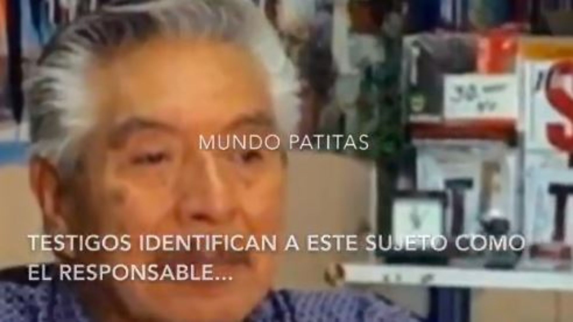 La asociación Mundo Patitas identificó a este hombre como su agresor (Foto: Mundo Patitas)
