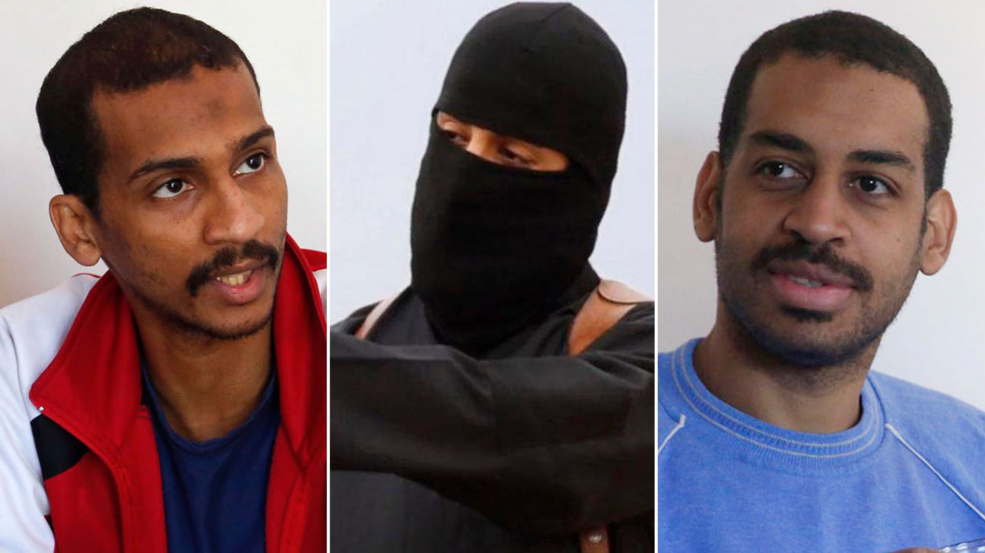 Los “Beatles del ISIS”, británicos: Shafee Elsheikh, el yihadista John -ya muerto- y Alexanda Kotey