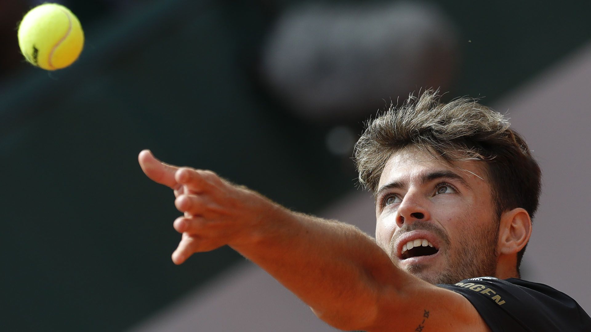 Juan Ignacio Lódero es una de las sorpresas de Roland Garros (AP Photo/Pavel Golovkin)