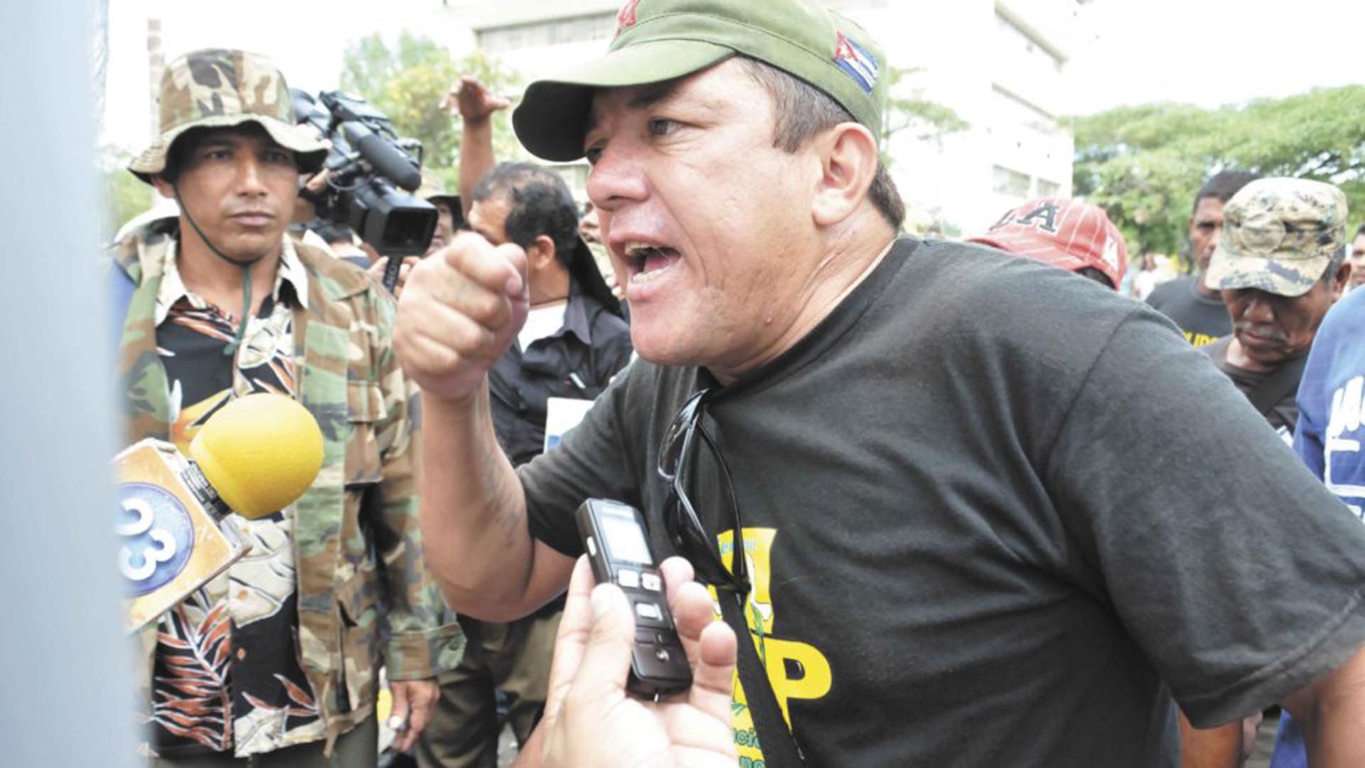 Hasta principios de 2011, Marvin Vargas era un fogoso líder de los veteranos de Guerra en Nicaragua.