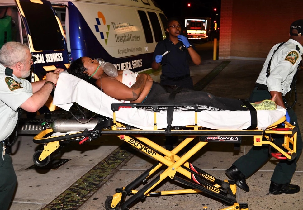 El brutal ataque dejó más de una docena de heridos (Foto: NY Post)