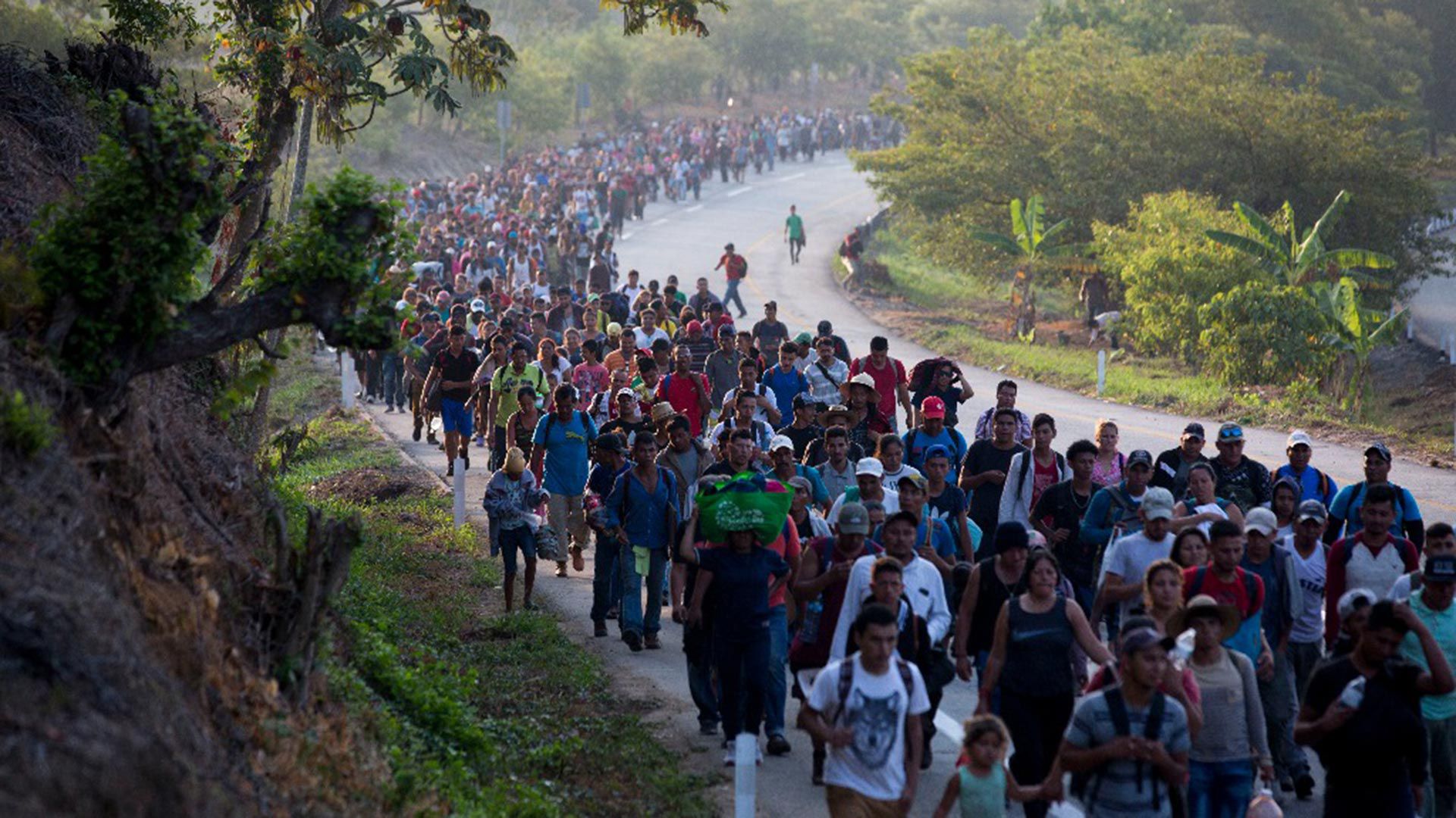 Parte del acuerdo con EEUU incluye que México contenga la migración ilegal de Centroamérica (Foto: AFP)