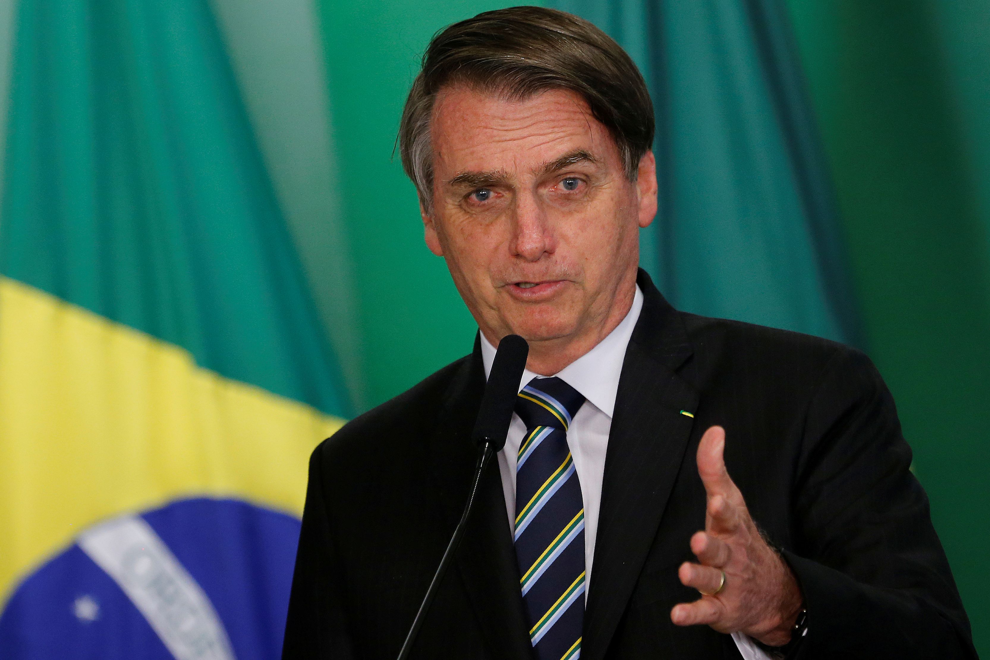Jair Bolsonaro asumió como presidente de Brasil a principios del este año. (REUTERS/Adriano Machado/archivo)