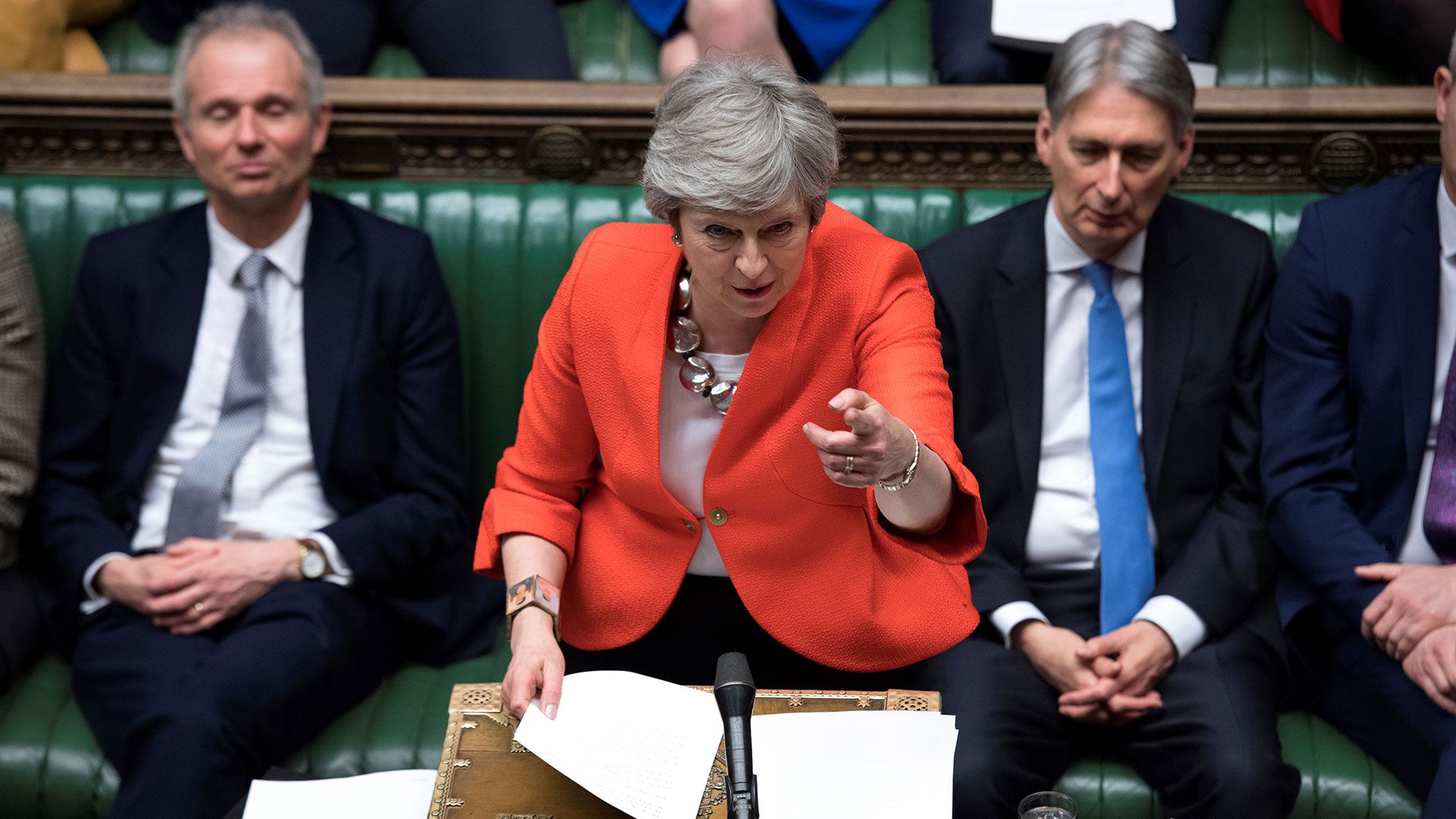 El proyecto de la ex primera ministra Theresa May fue rechazado tres veces por el Parlamento (AFP)