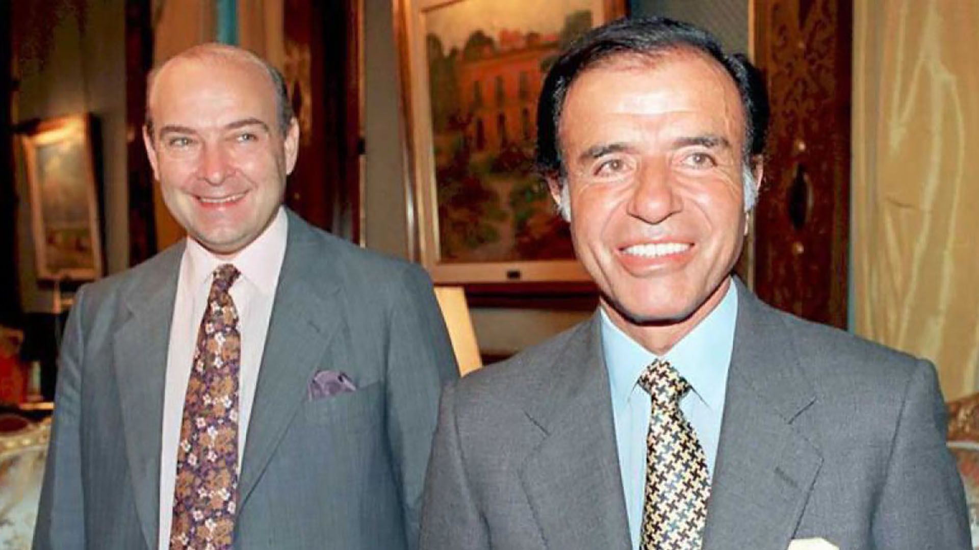 Carlos Menem y Domingo Cavallo: se desconfiaban mutuamente, pero se necesitaban para mantenerse en el poder cuando terminaba la Guerra Fría y empezaba una nueva agenda global