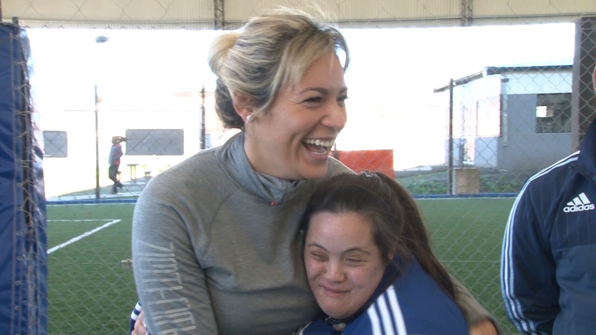 Rocio Oliva es la madrina de la Liga de Fútbol Femenino para personas con discapacidad
