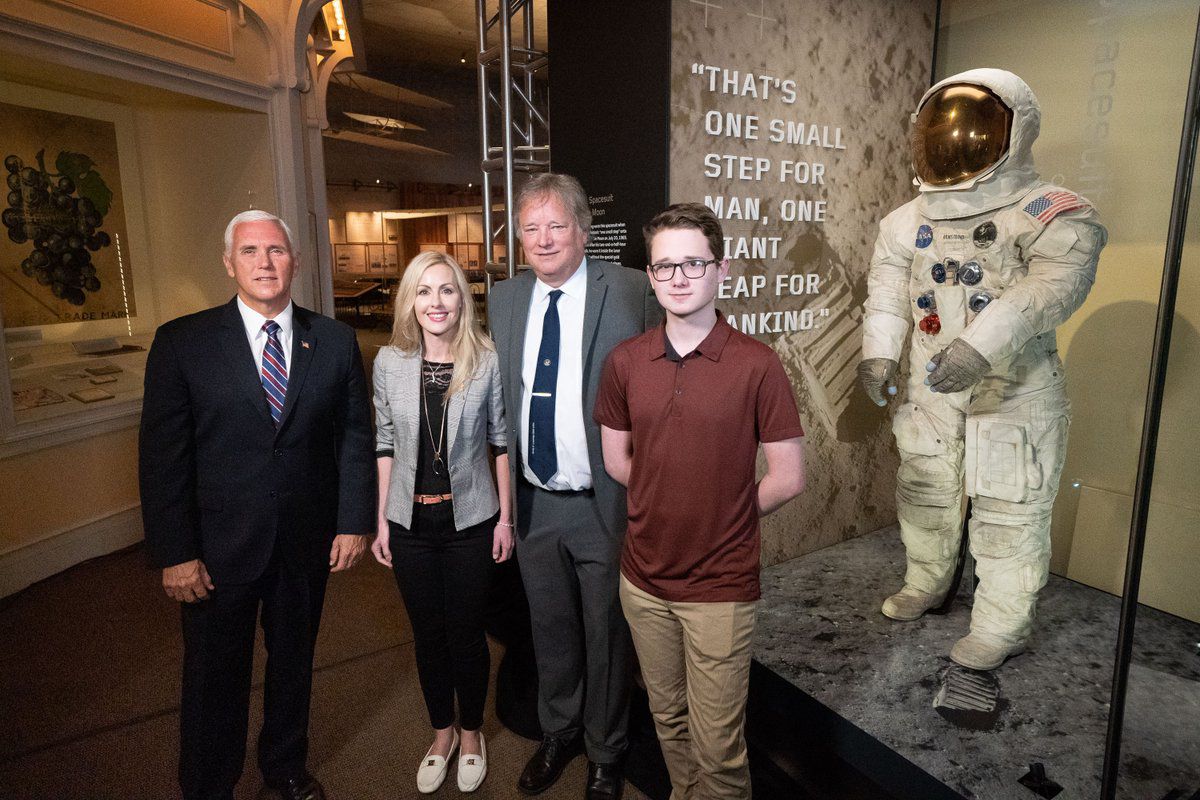 Rick Armstrong, uno de los hijos del astronauta, participó de los actos por el 50 aniversario del Apollo 11