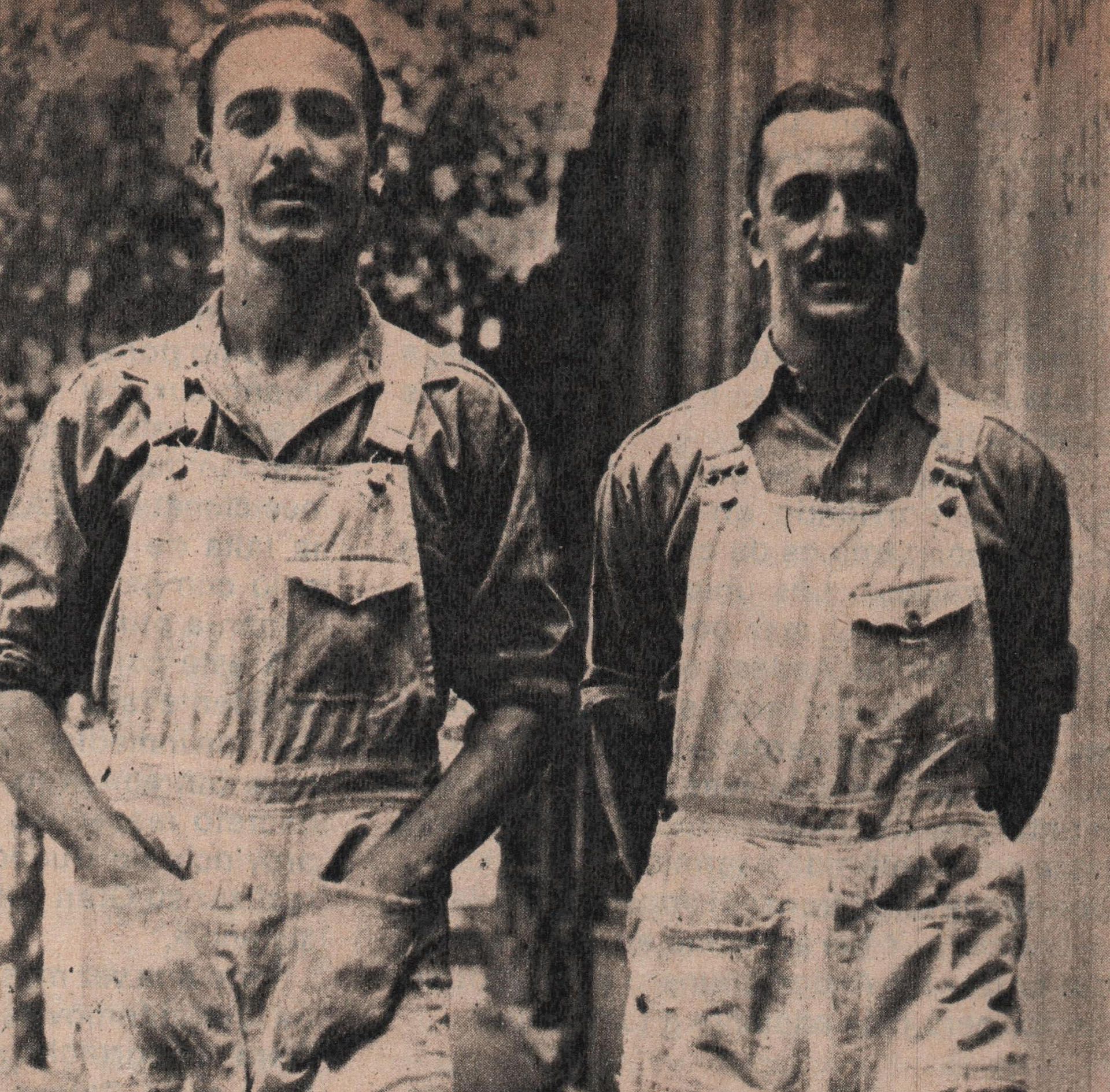 Los hermanos Gálvez: Oscar (der) y Juan (izq.). Crédito: Archivo CORSA.