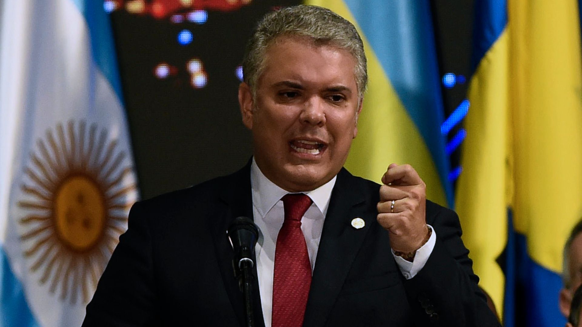 Iván Duque, presidente de Colombia (AFP)