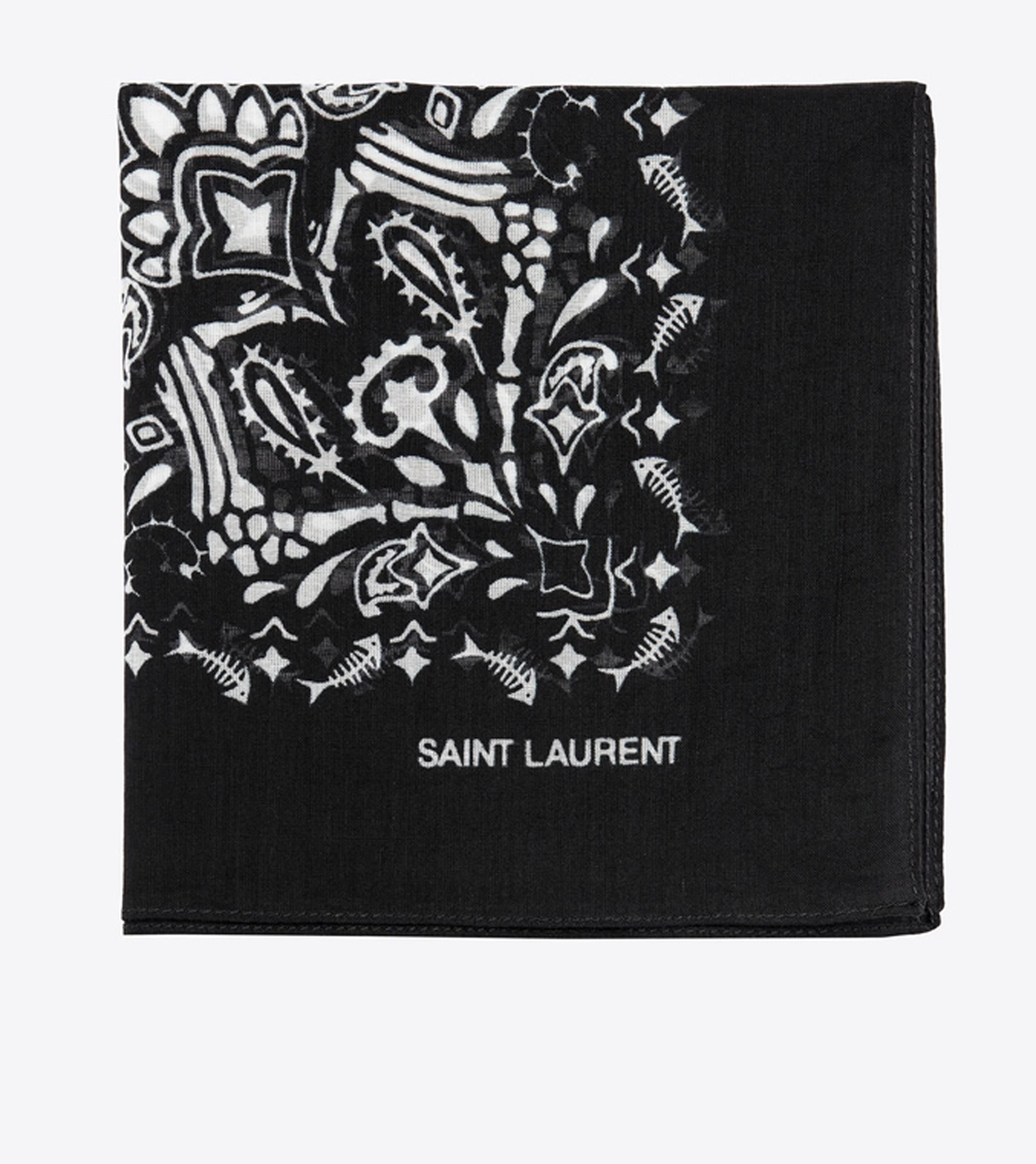 La bandana con diseño búlgaro de Saint Laurent