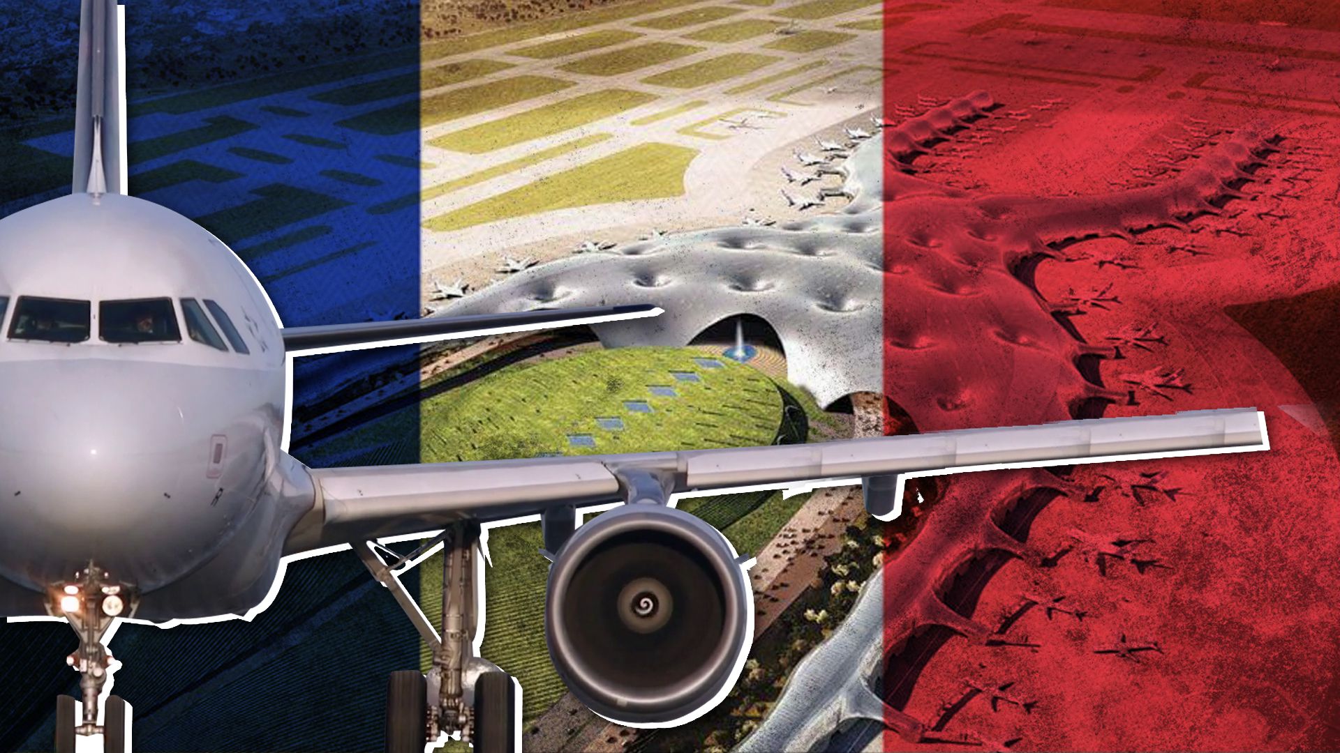 Un nuevo proyecto de construir una base aérea en Francia fue “echado abajo” (Fotoarte, Infobae)
