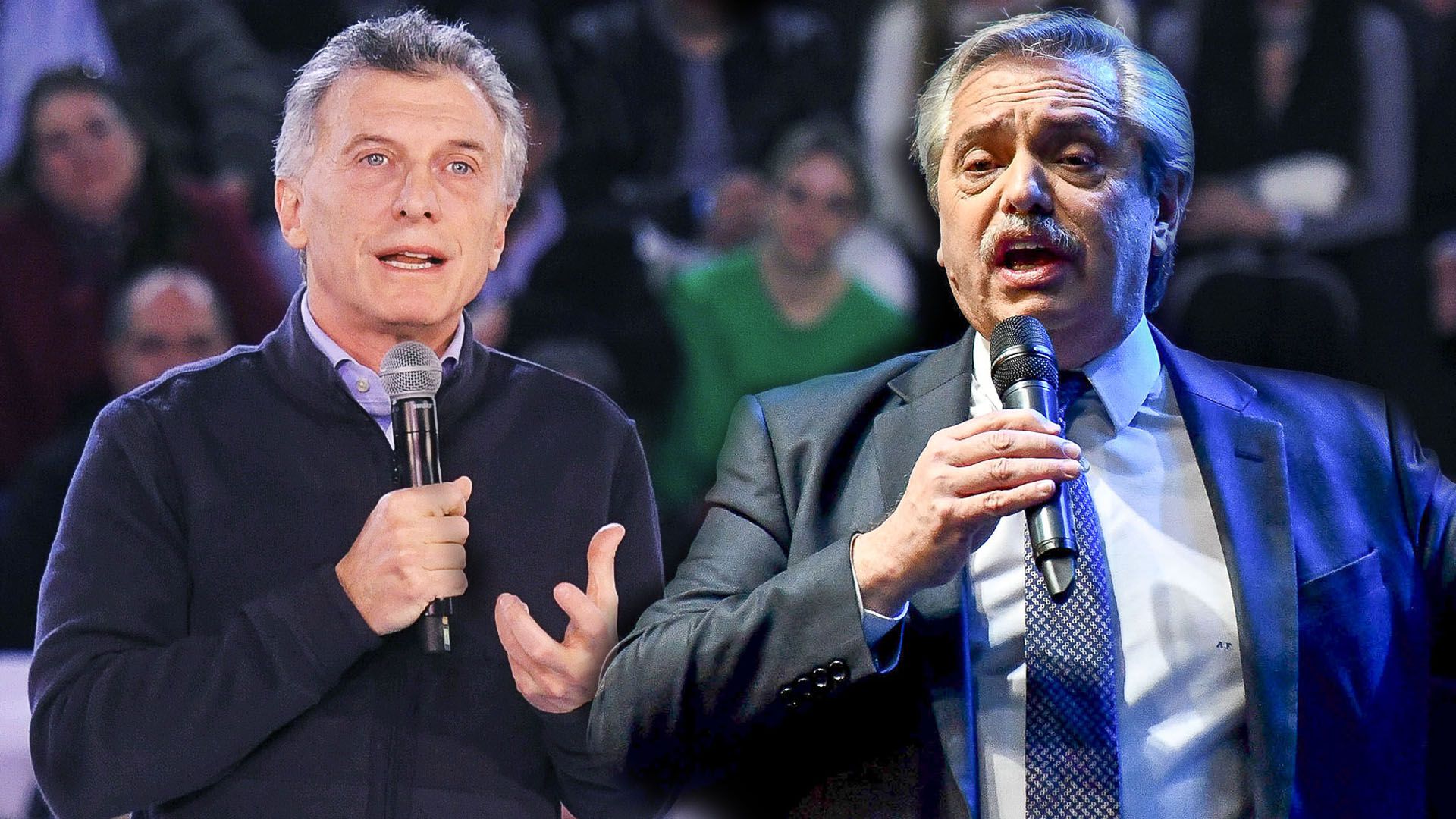 Mauricio Macri y Alberto Fernández, los dos principales precandidatos a la presidencia
