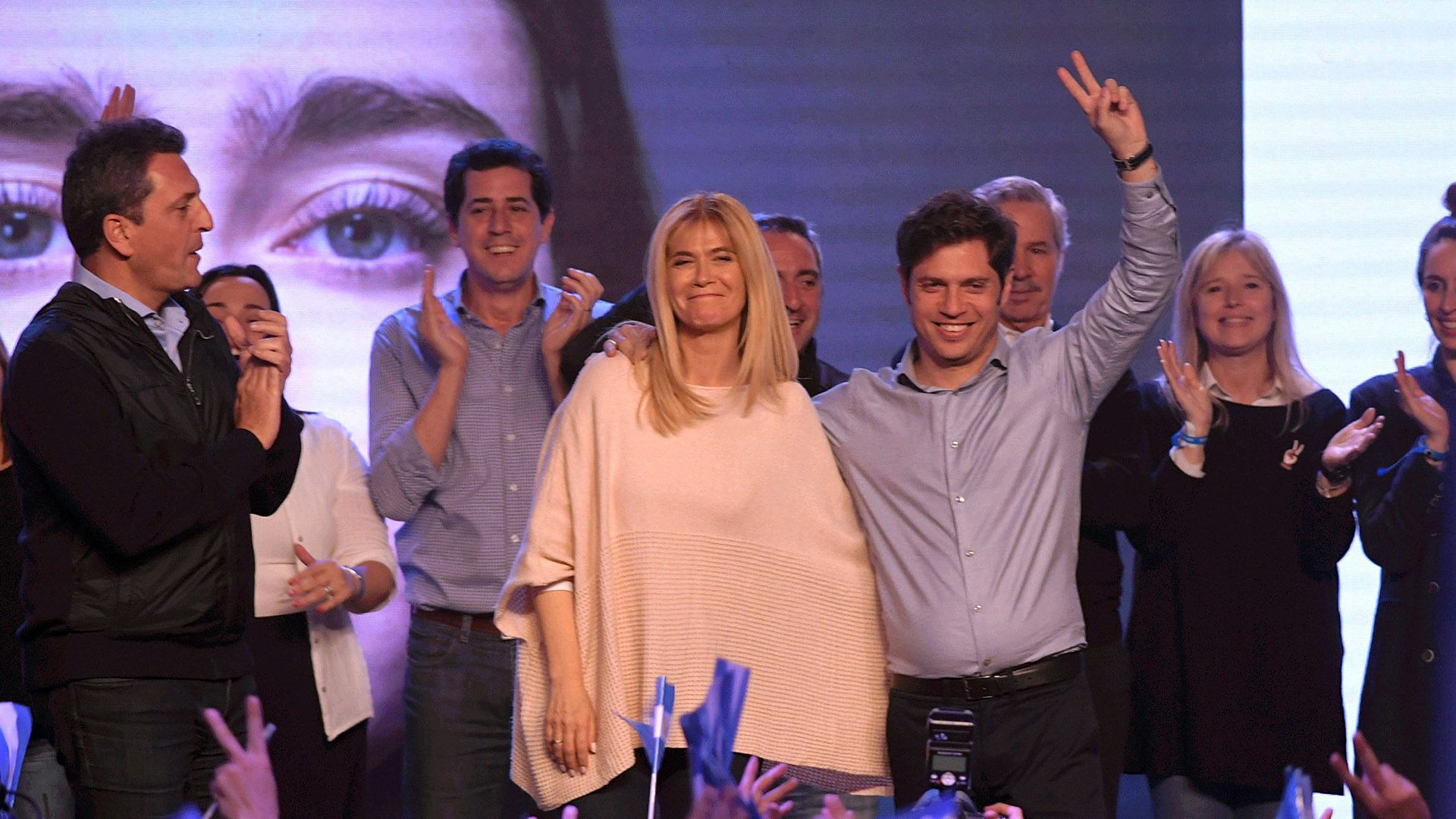 Axel Kicillof y Verónica Magario, la fórmula del Frente de Todos en la provincia de Buenos Aires