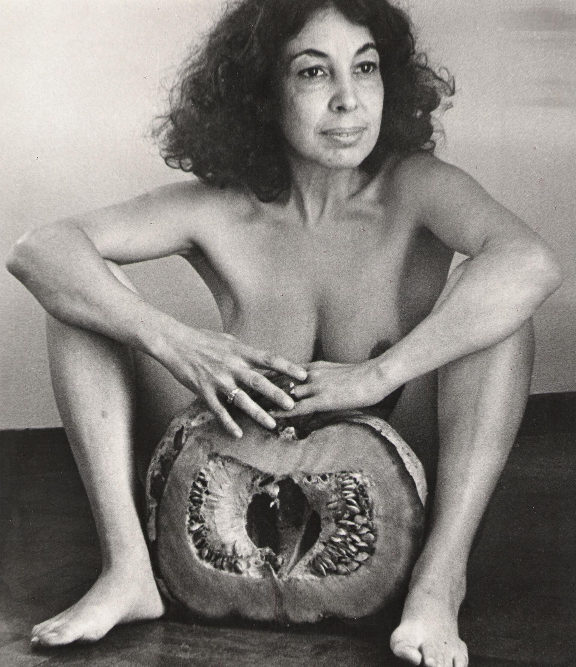 De la serie “Zapallo”, 1982, fotografía blanco y negro