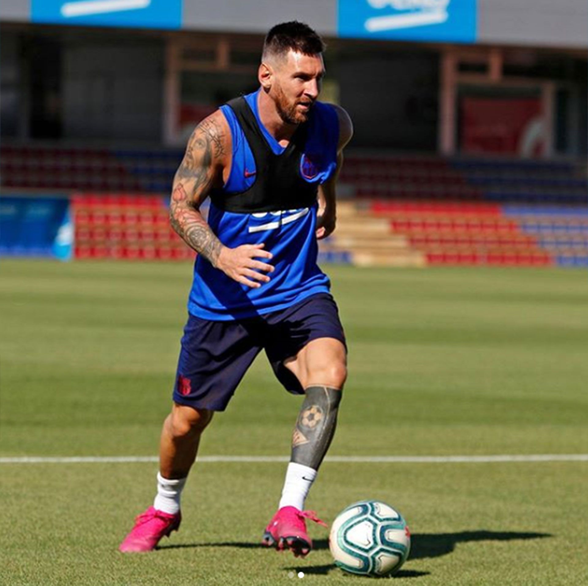 Lionel Messi no jugará ante el Betis (leomessi)