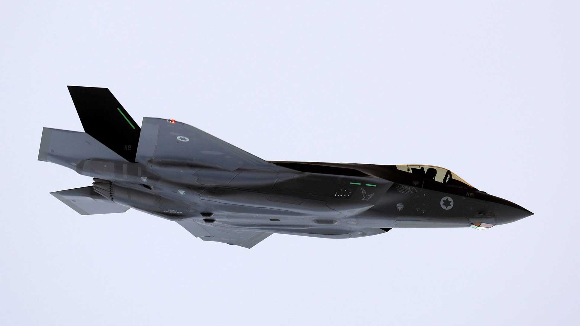 Un caza israelí F-35 (Reuters)