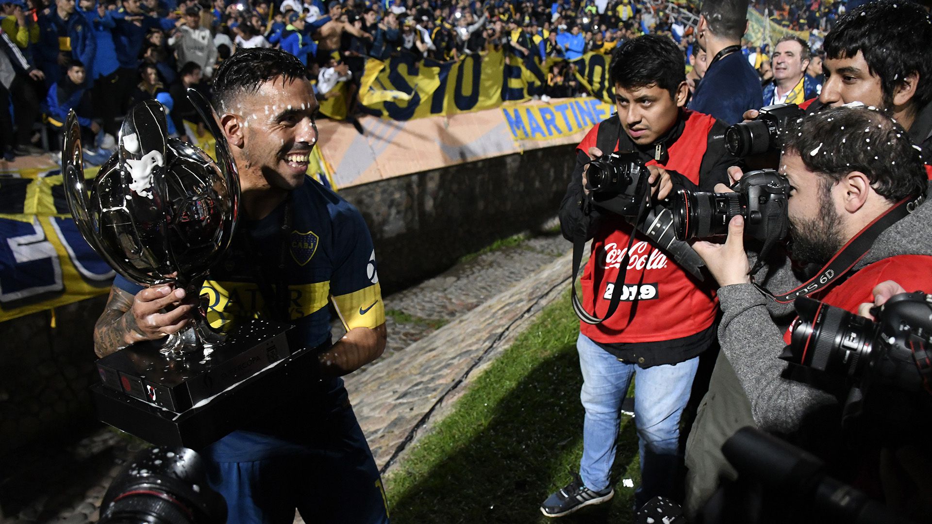 Con Boca ganó nueve títulos, entre nacionales e internacionales (Fotobaires)