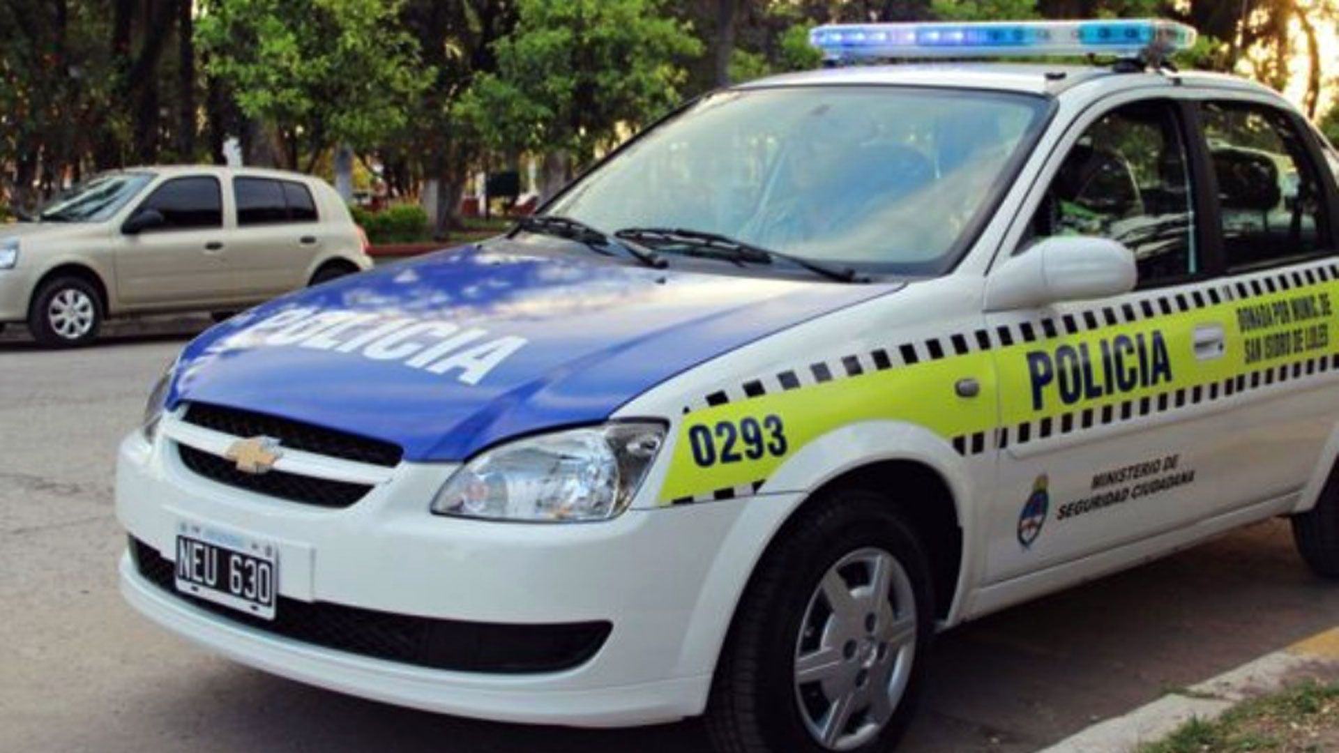Patrullero de la Policía de Tucumán