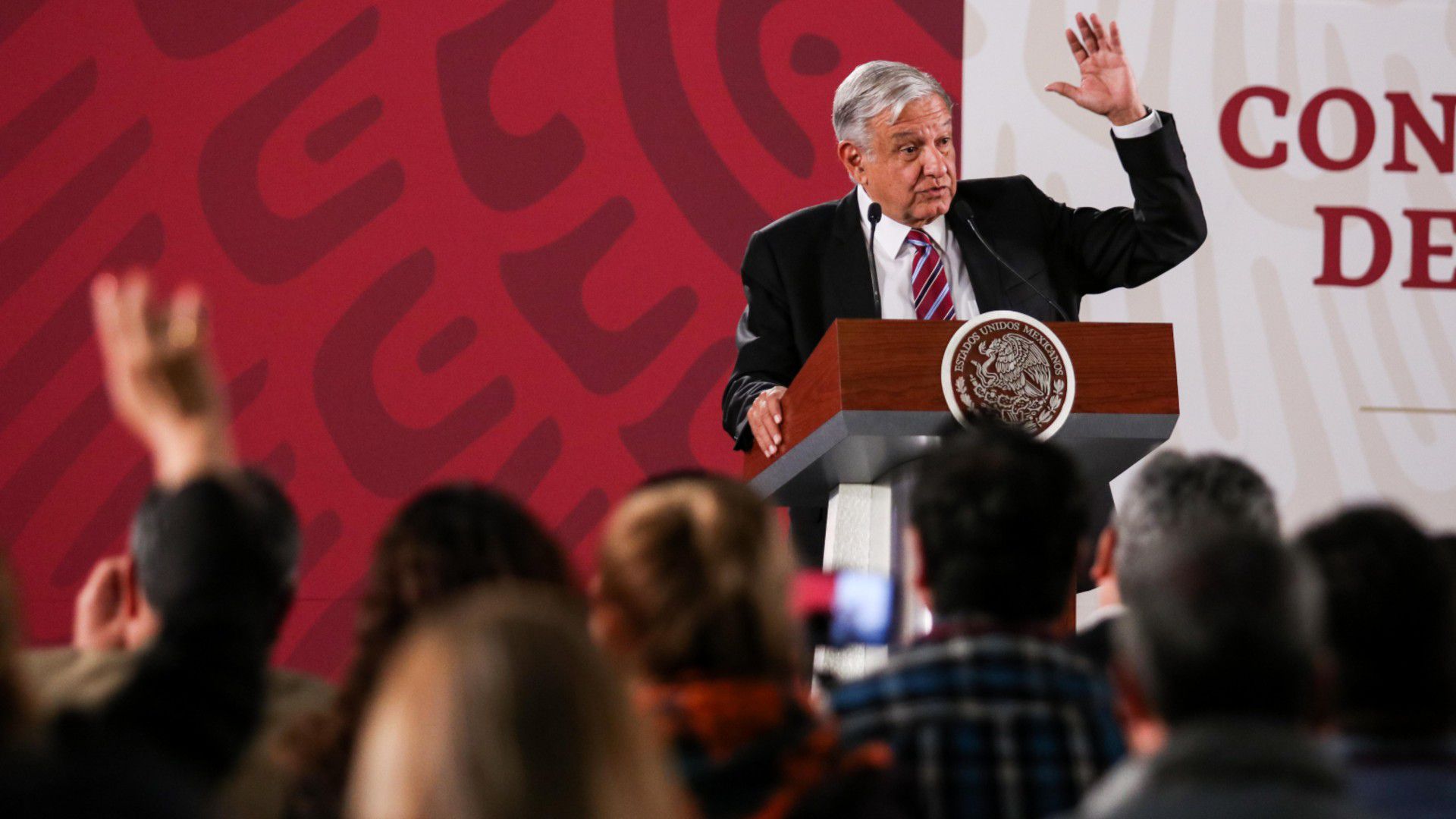 El presidente Andrés Manuel López Obrador informó sobre las cifras de las desapariciones forzadas (Foto: Cuartoescuro)