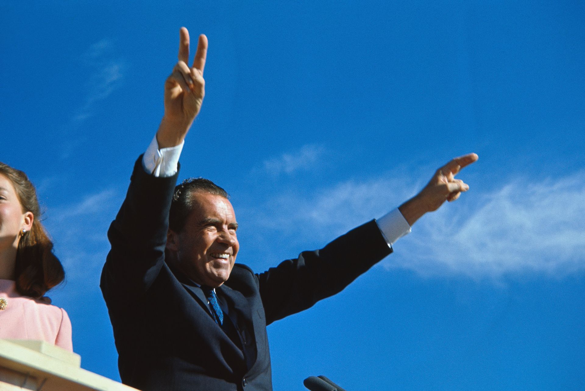 Richard Nixon fue el primer presidente de los EEUU que renunció. (CORBIS/Bettmann Archive)