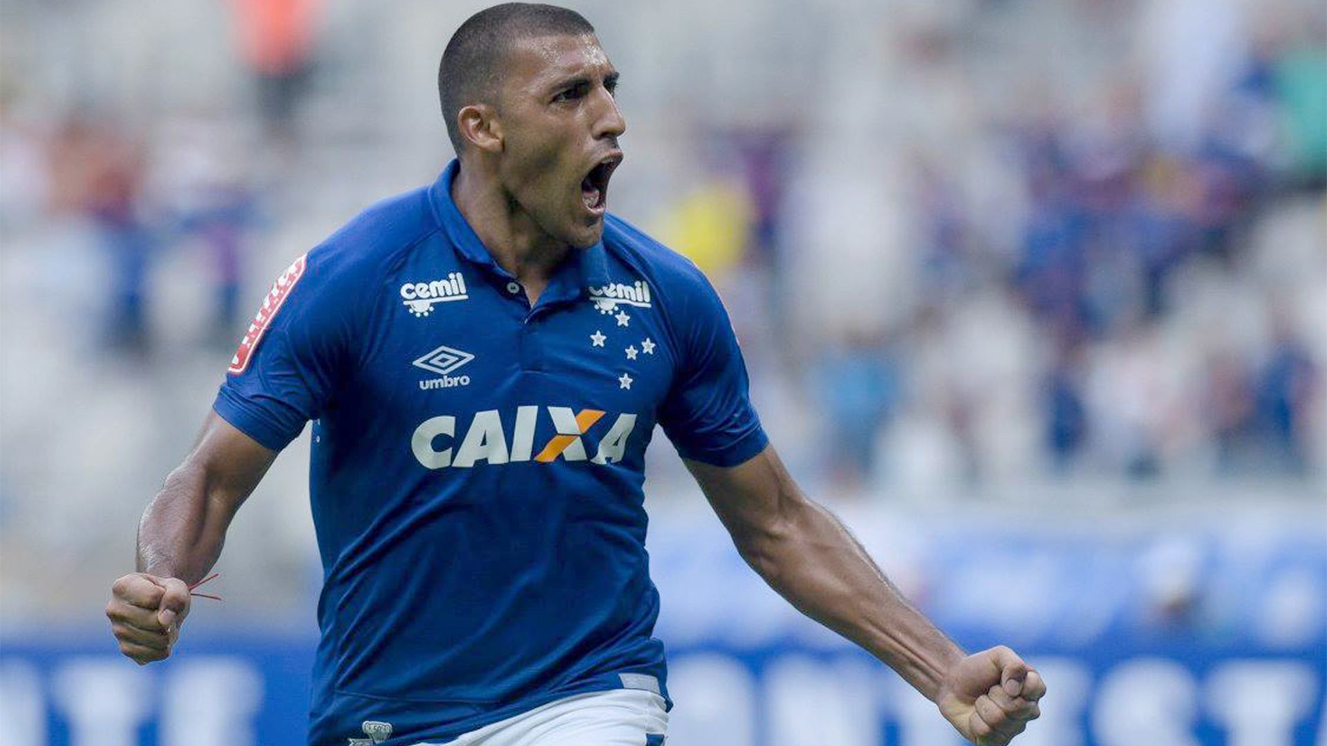 Ramón “Wanchope” Ábila, cuando defendió los colores de Cruzeiro